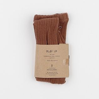 Play Up - collants marron - 3/4 ans