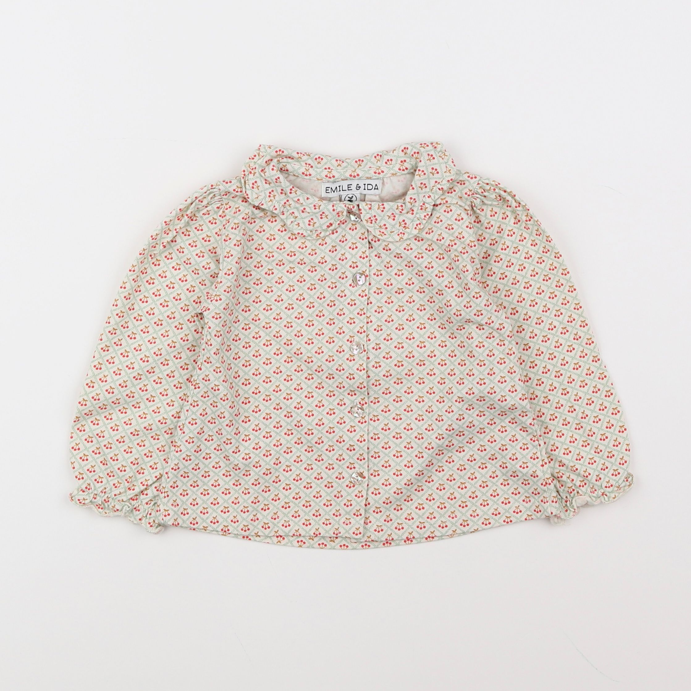 Emile et Ida - blouse multicolore - 18 mois