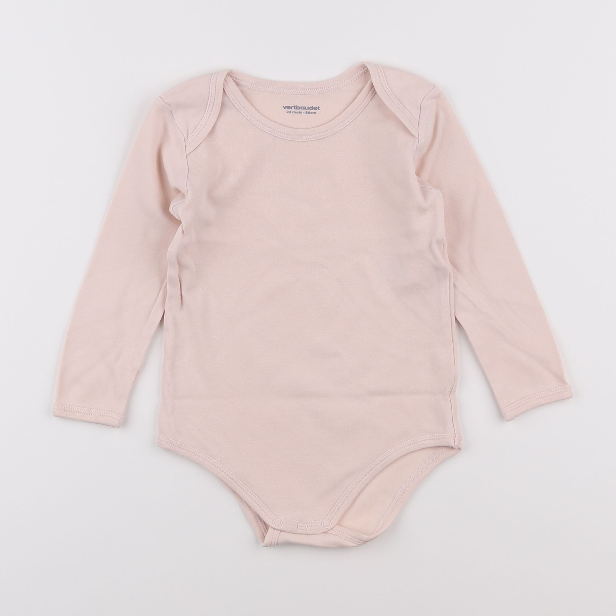 Vertbaudet - body rose - 2 ans