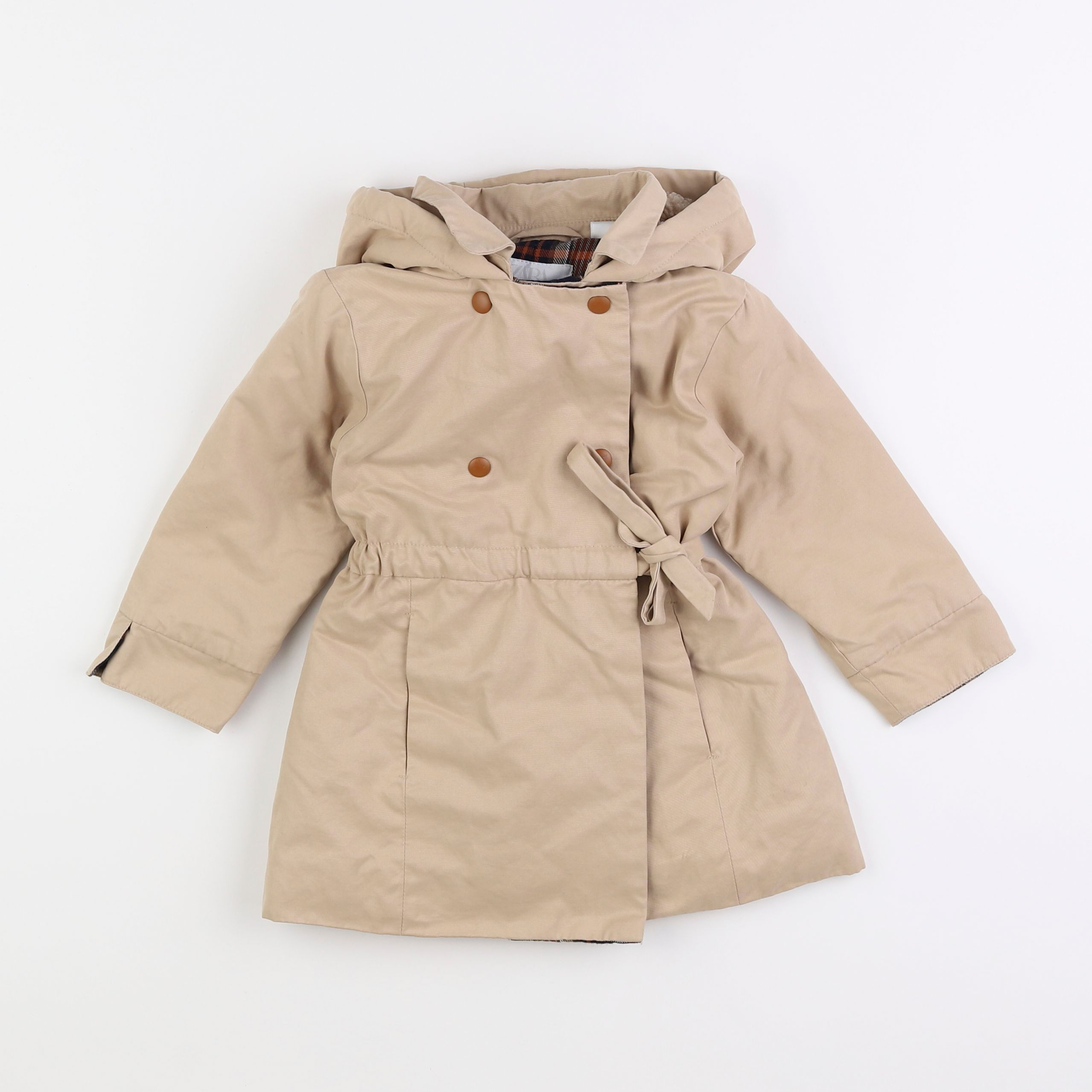 Zara - trench beige - 2/3 ans