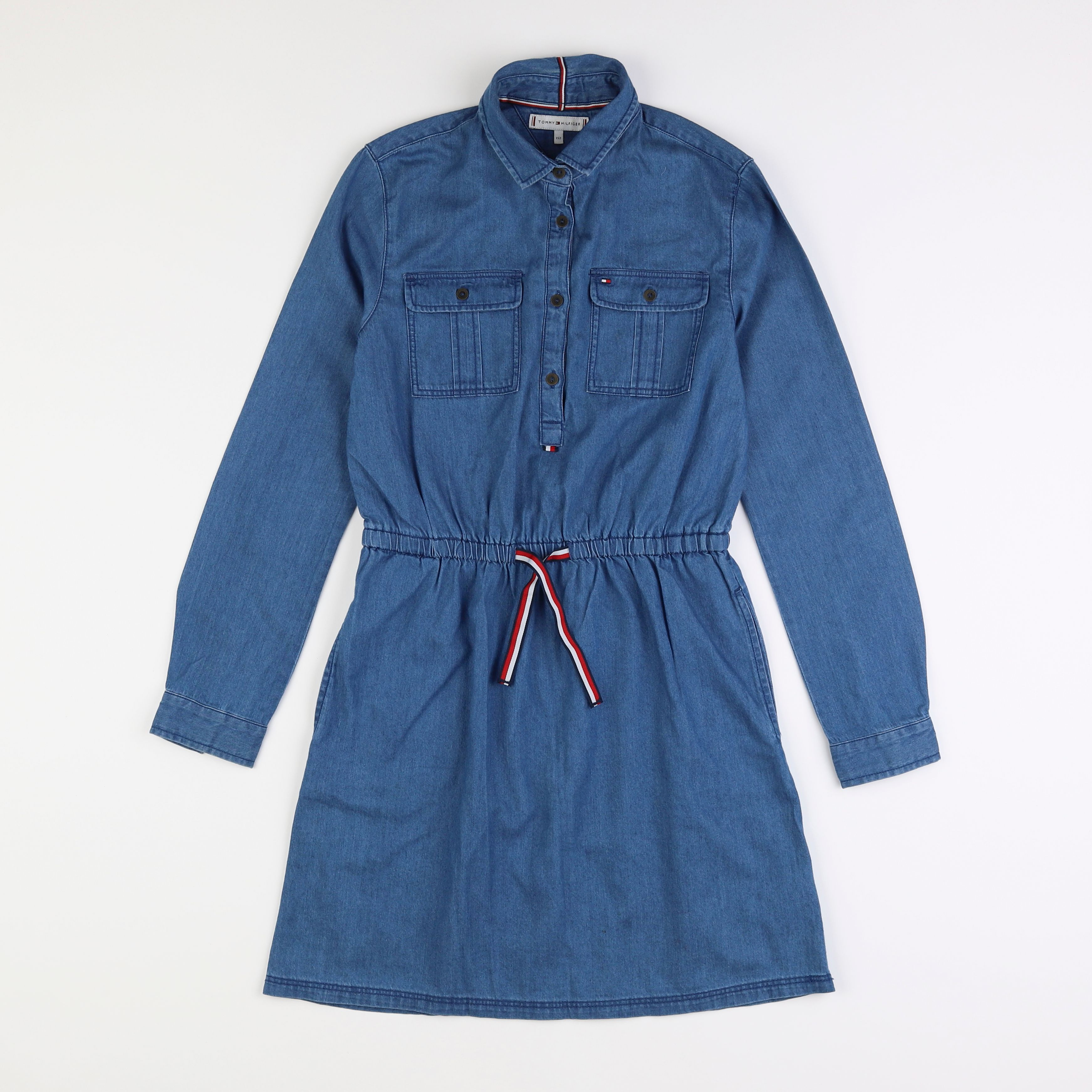 Tommy Hilfiger - robe bleu - 11/12 ans