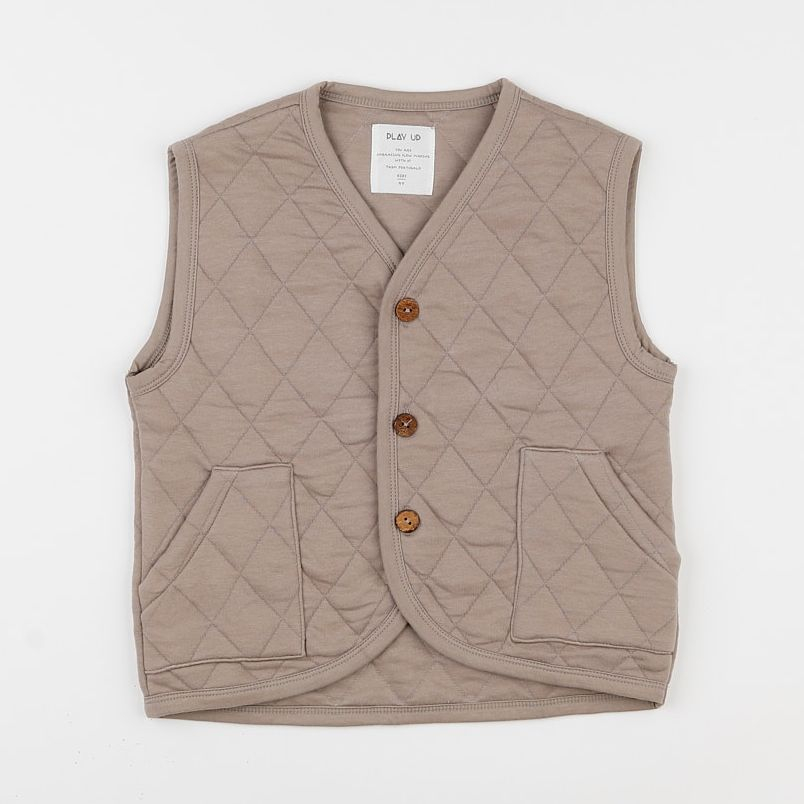 Play Up - gilet marron - 3 ans