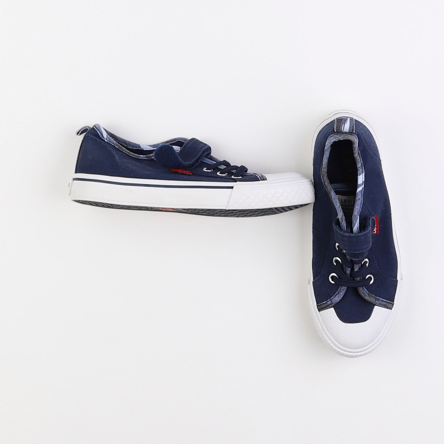 Levi's - tennis à scratch/ lacets bleu - pointure 34