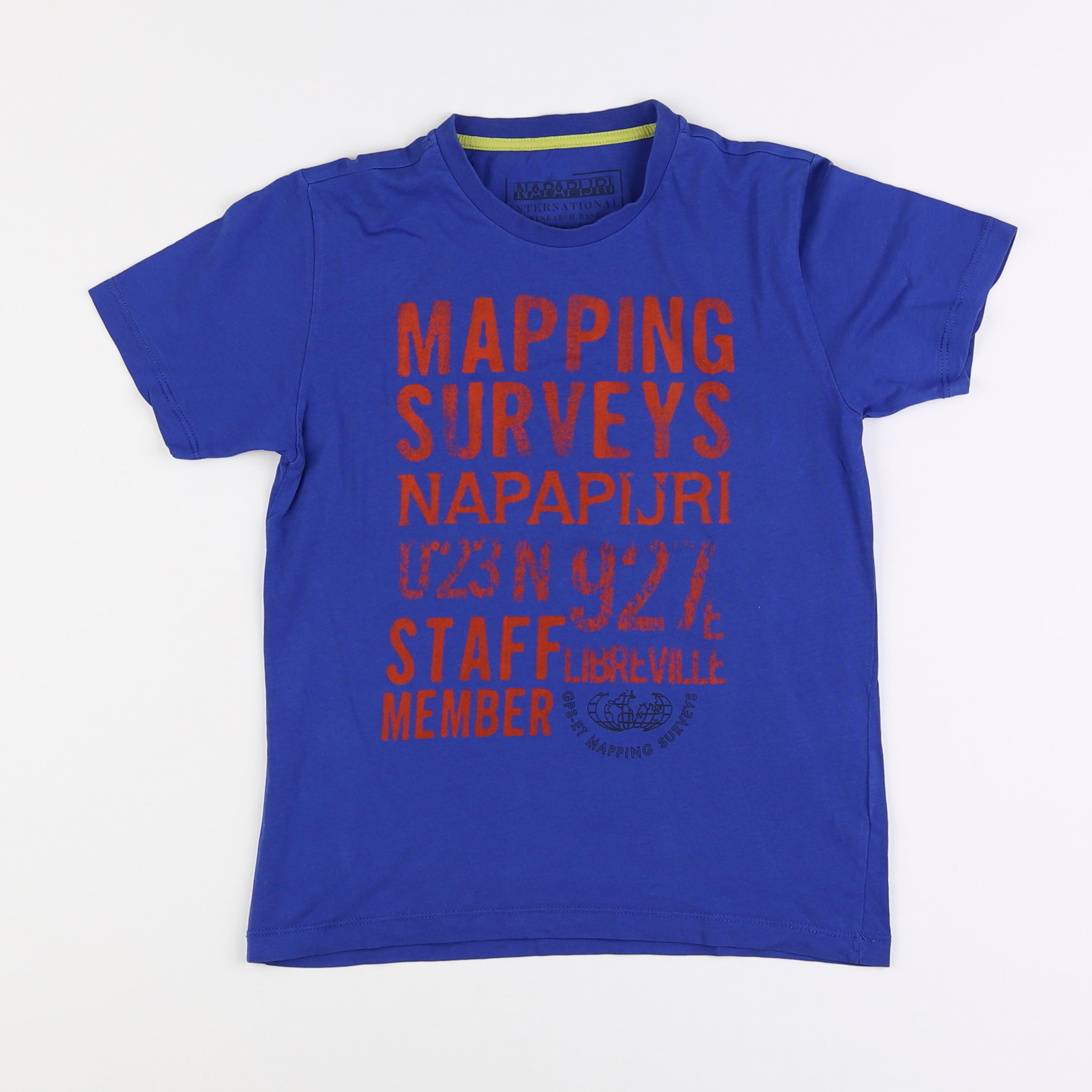 Napapijri - tee-shirt bleu - 10 ans