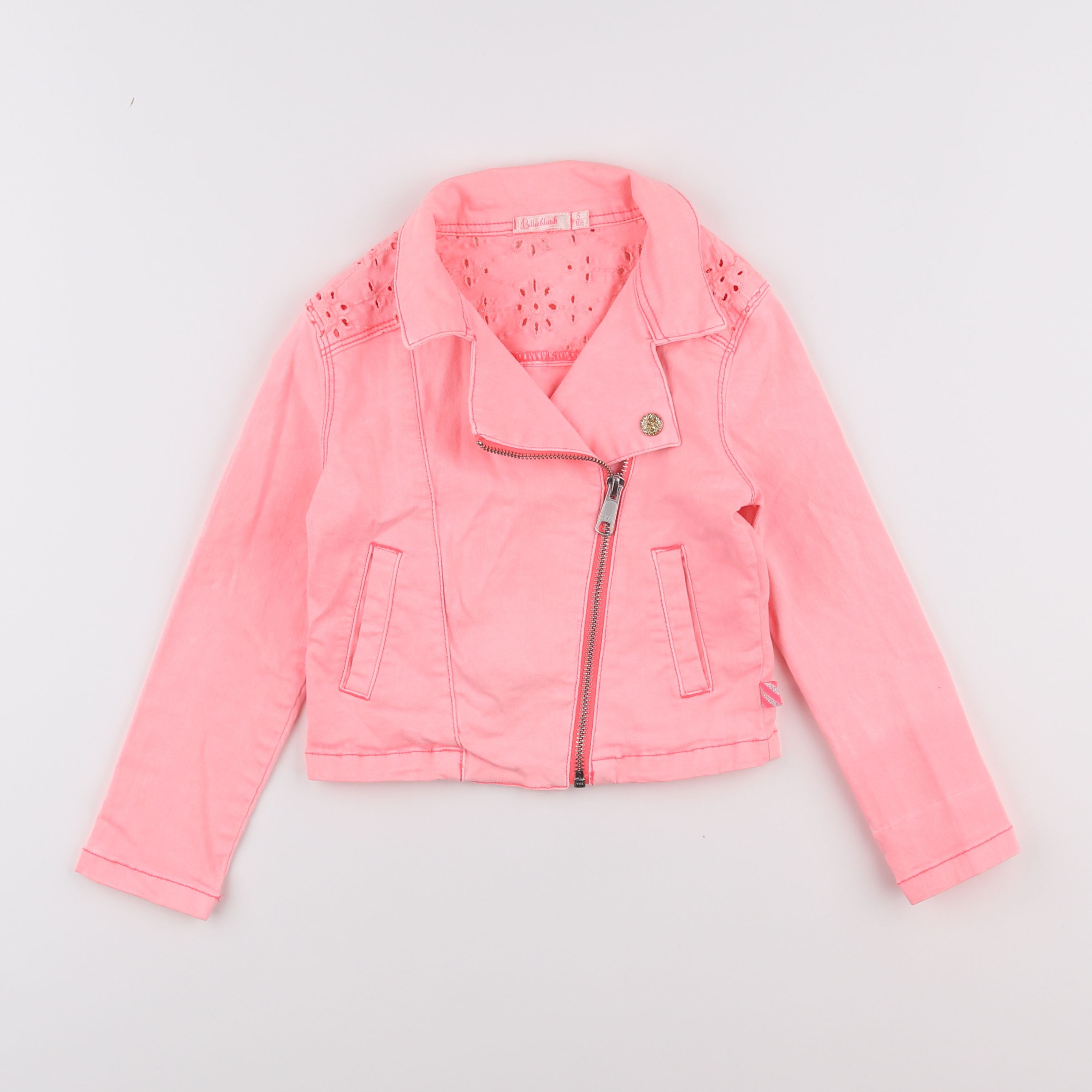 Billie Blush - veste rose - 5 ans