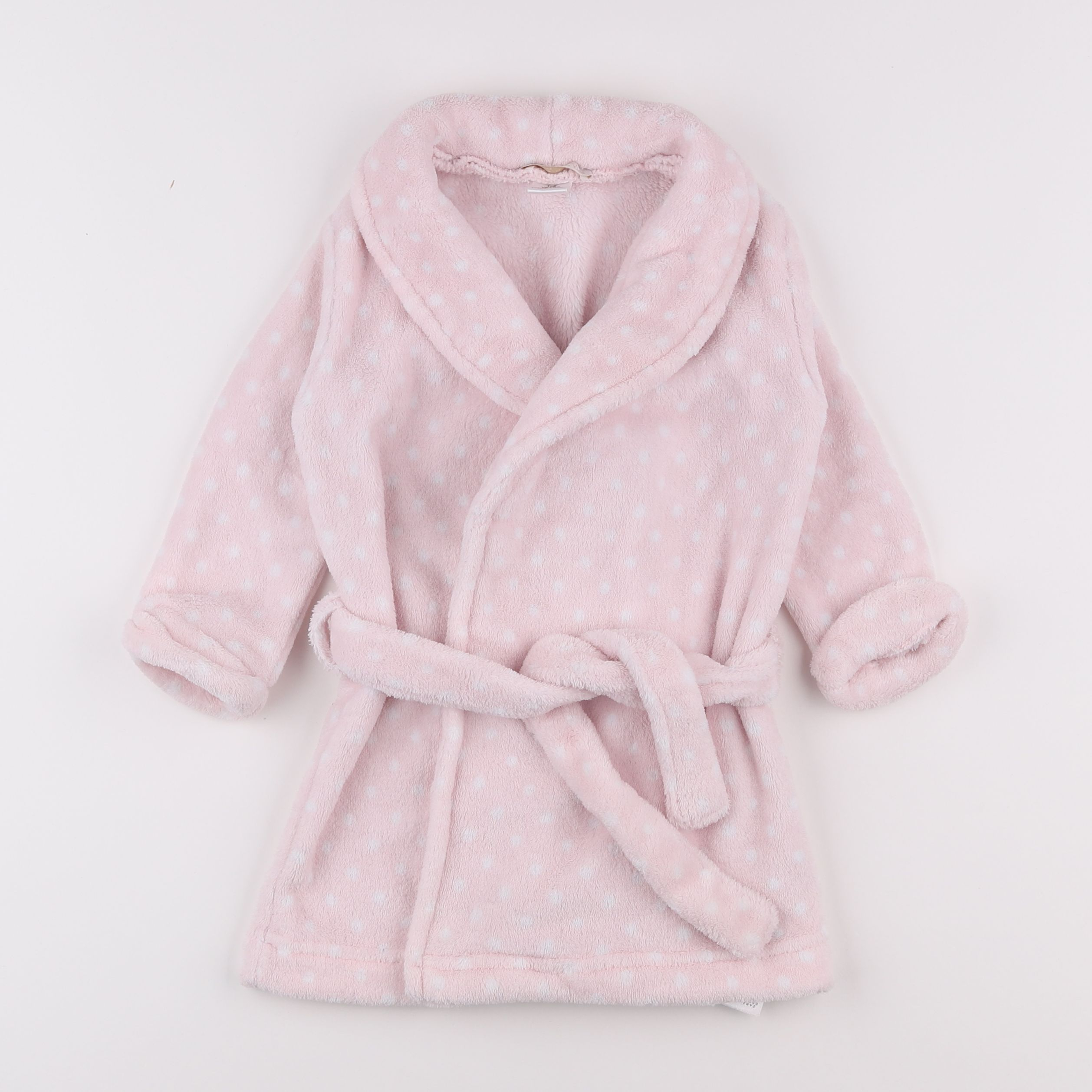 Zara - robe de chambre rose - 12 mois à 2 ans