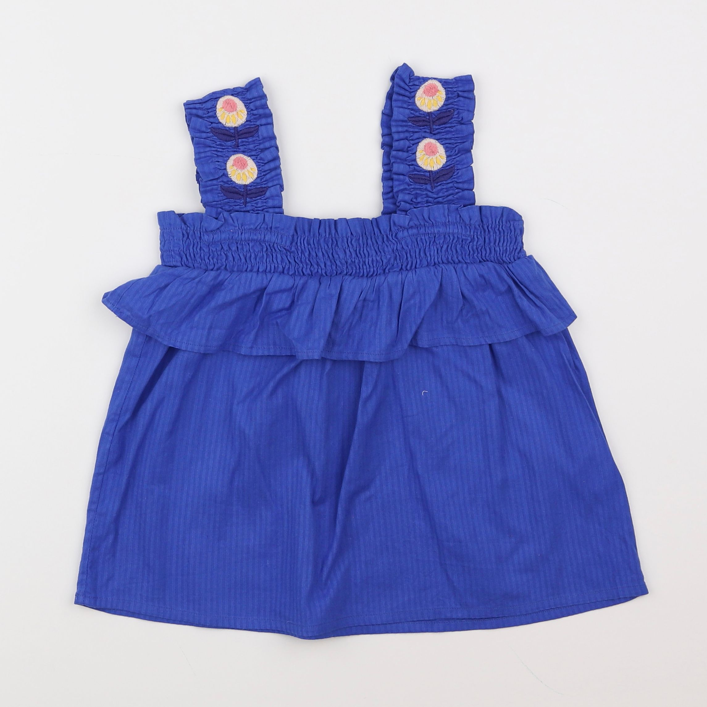 Hello Simone - blouse bleu - 8 ans