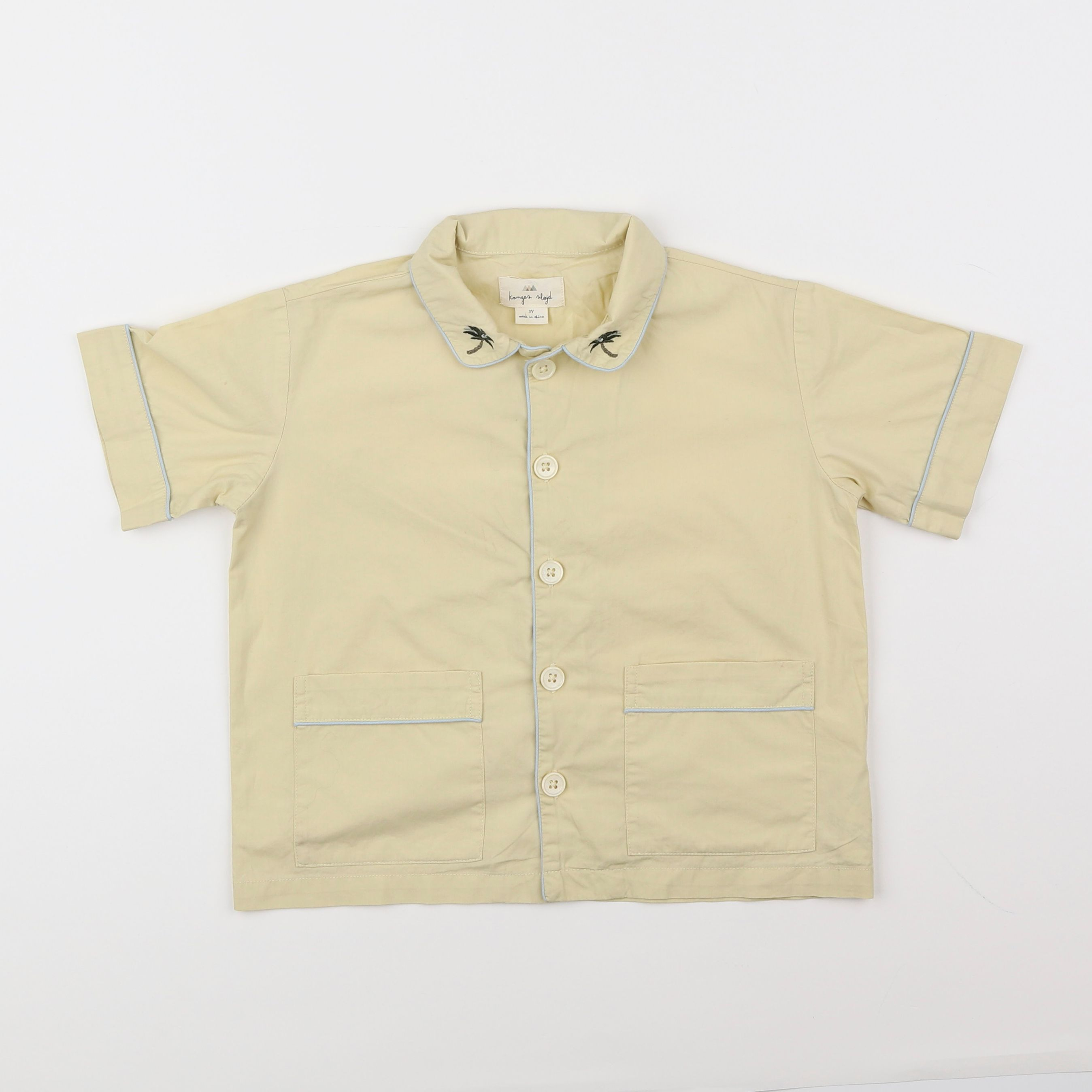 Konges slojd - chemise beige - 3 ans