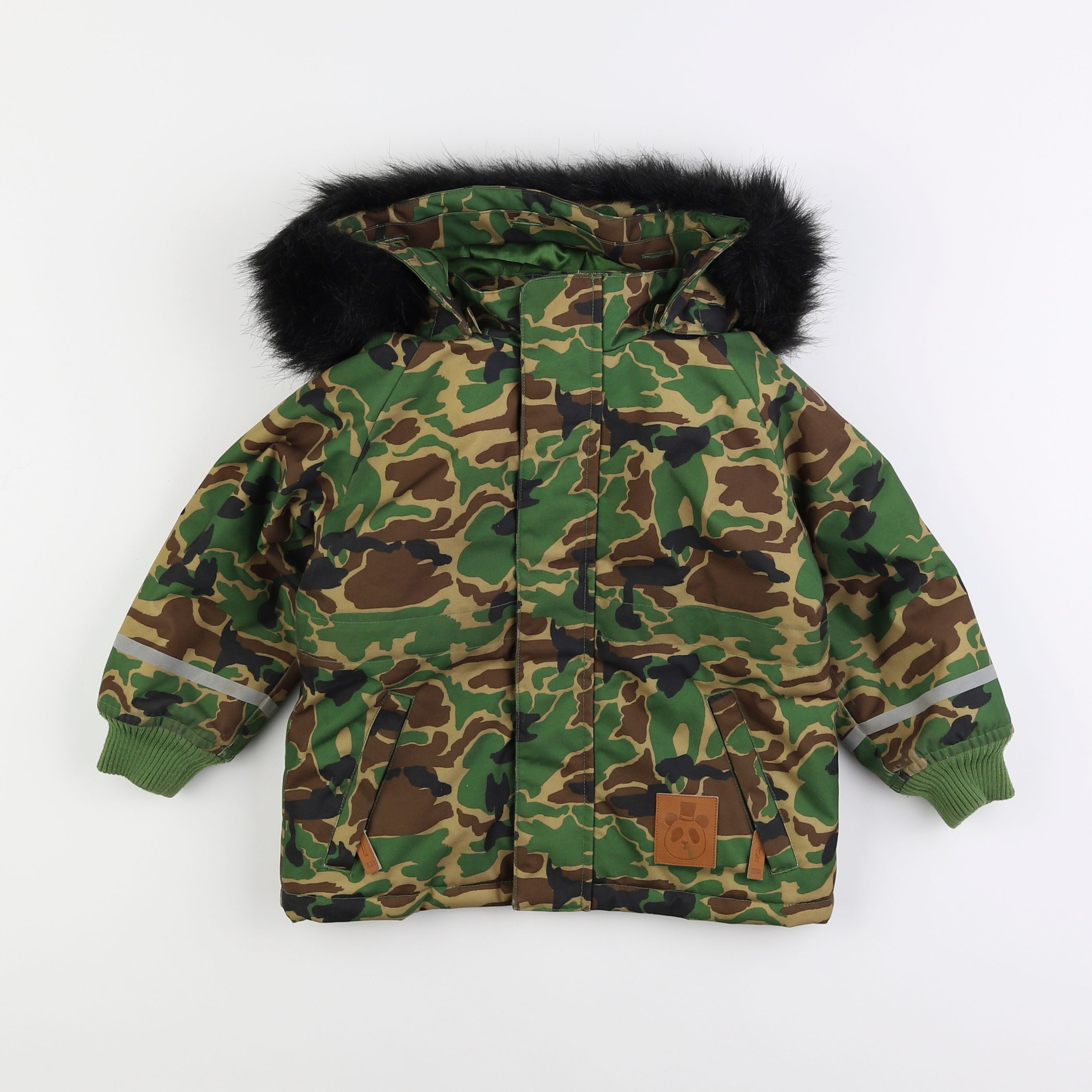 Mini Rodini - parka vert - 2/3 ans