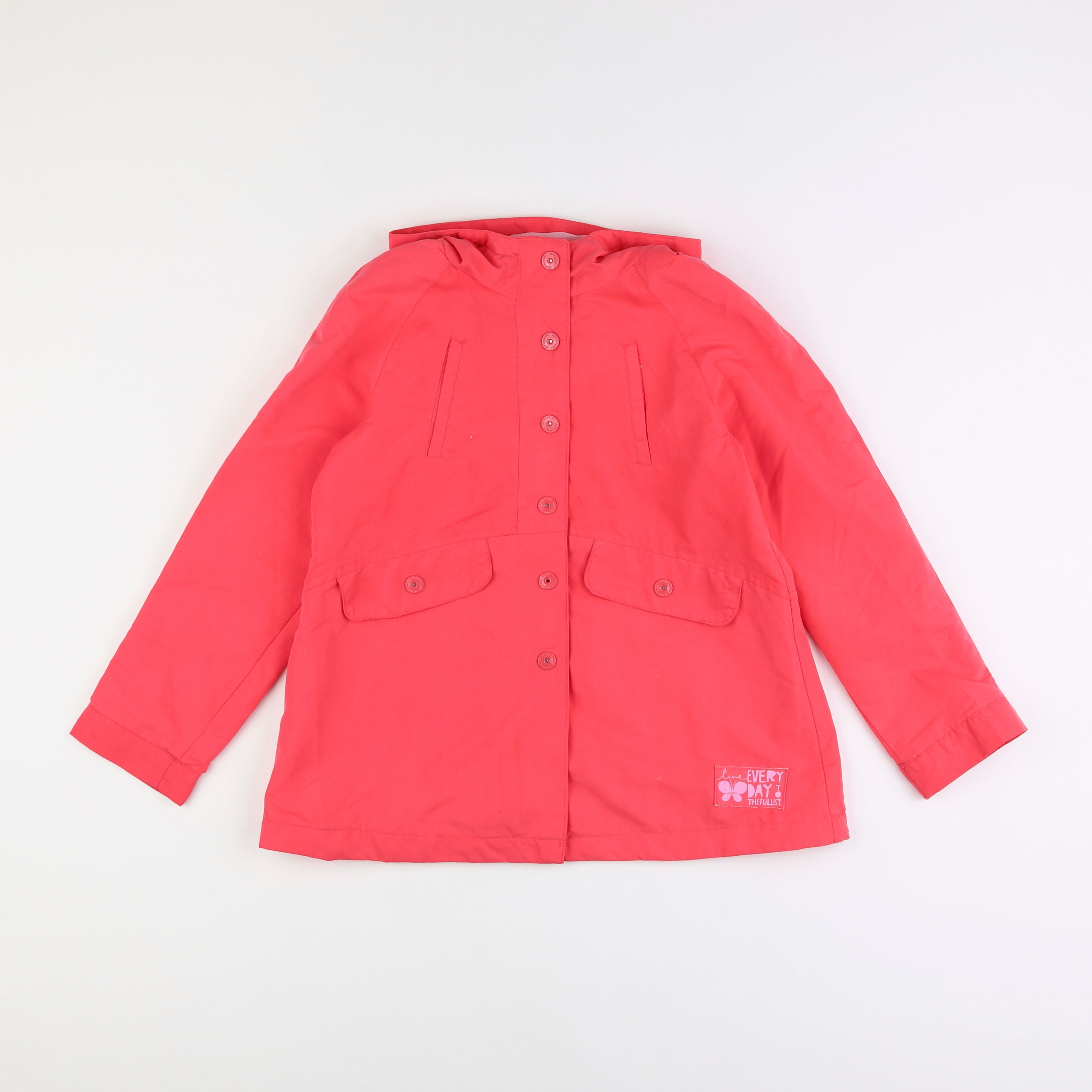 Vertbaudet - parka rose - 12 ans