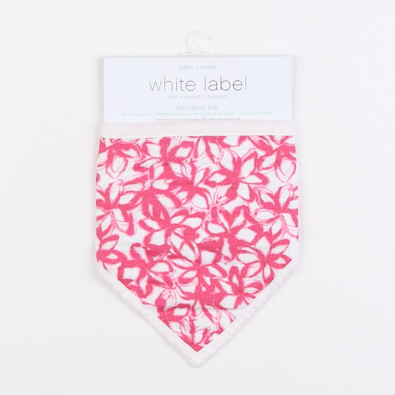 Aden + Anaïs - foulard rose - 6/12 mois