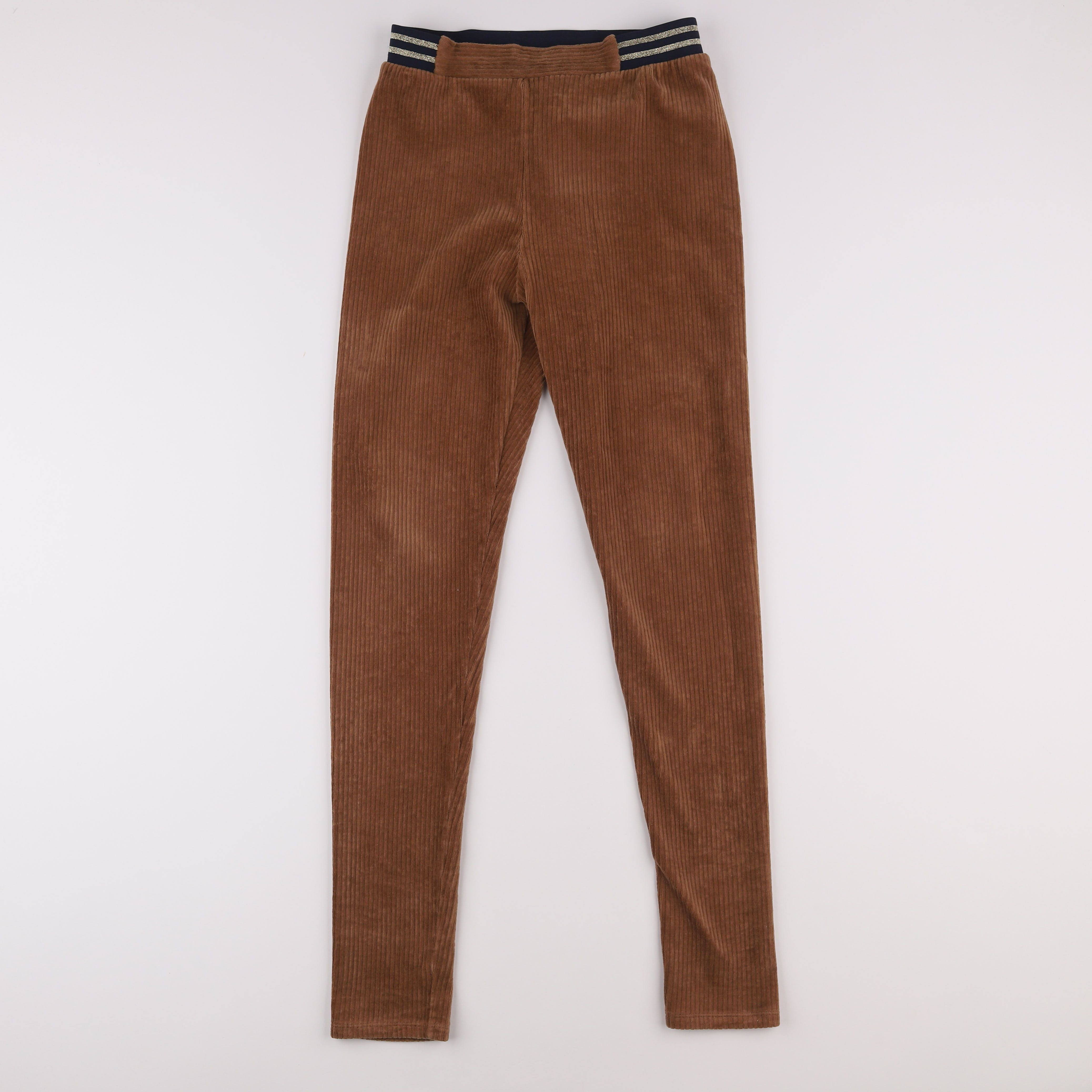 Vertbaudet - legging marron - 14 ans