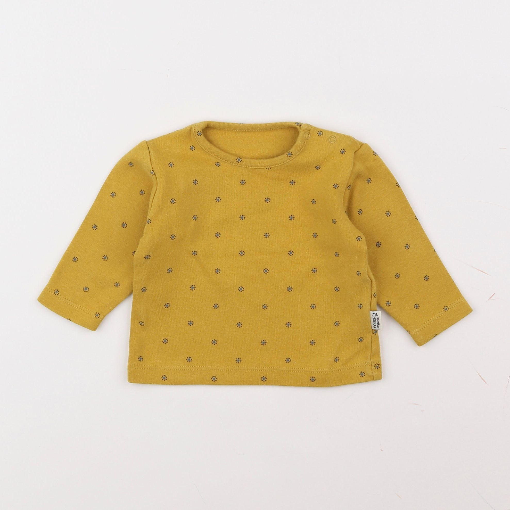 Poudre Organic - sweat jaune - 3 mois