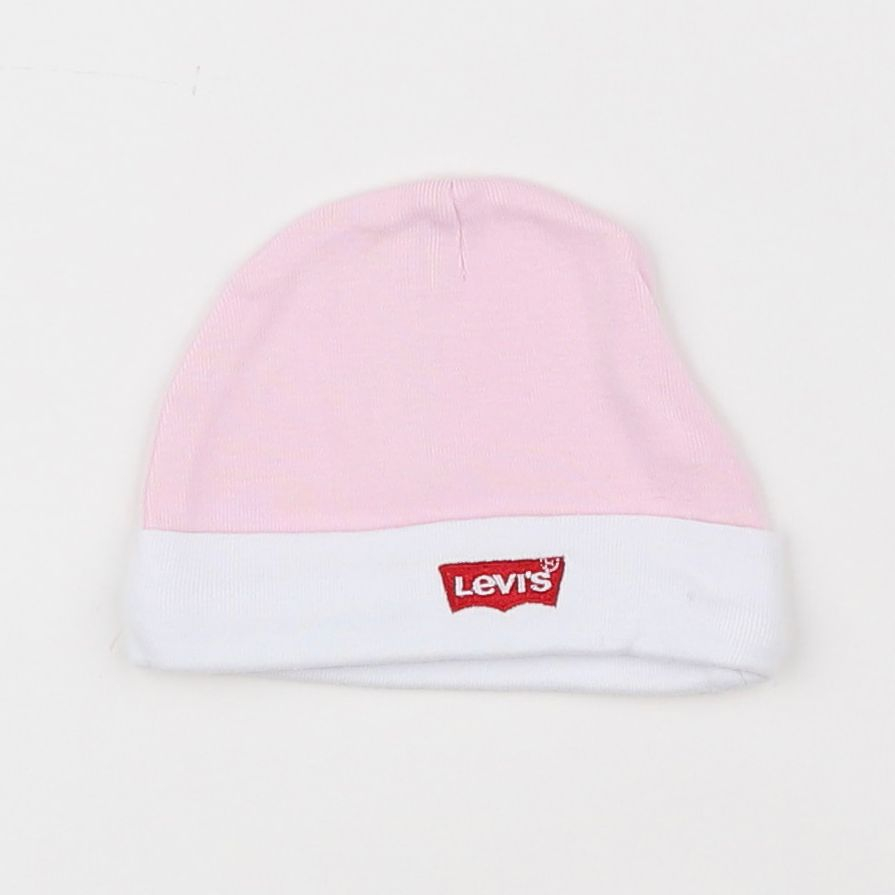 Levi's - bonnet de naissance rose - 0 mois