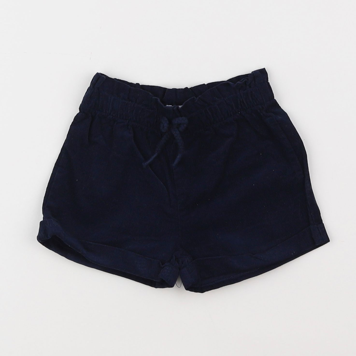 Vertbaudet - short bleu - 12 mois