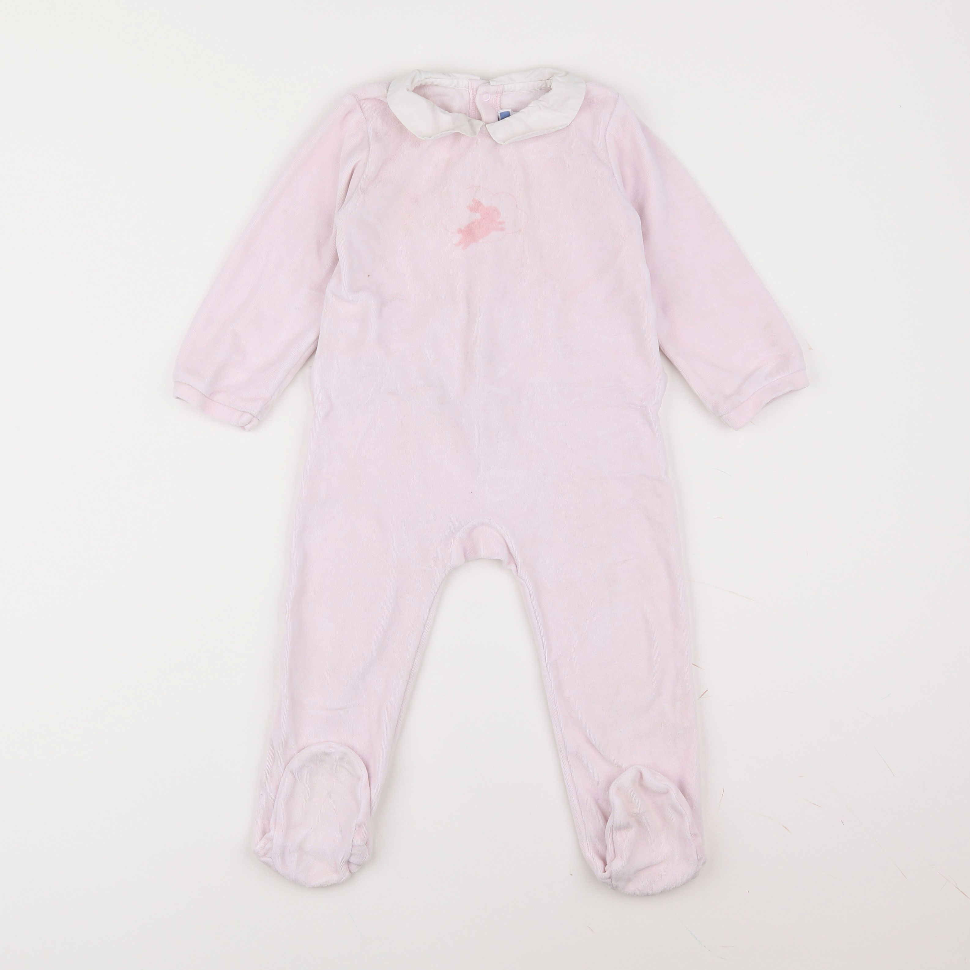 Jacadi - pyjama velours rose - 2 ans