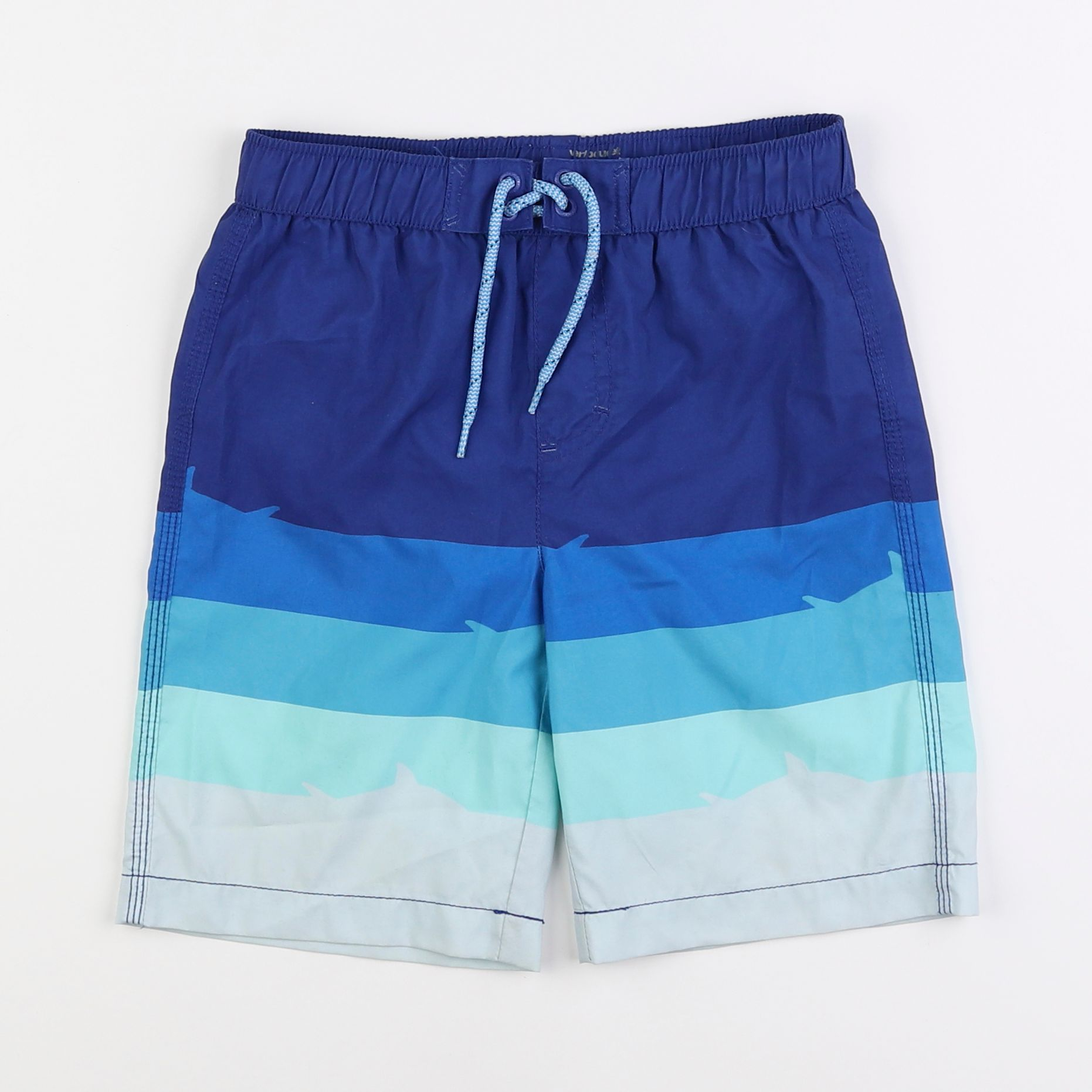 Vertbaudet - maillot de bain bleu - 8 ans