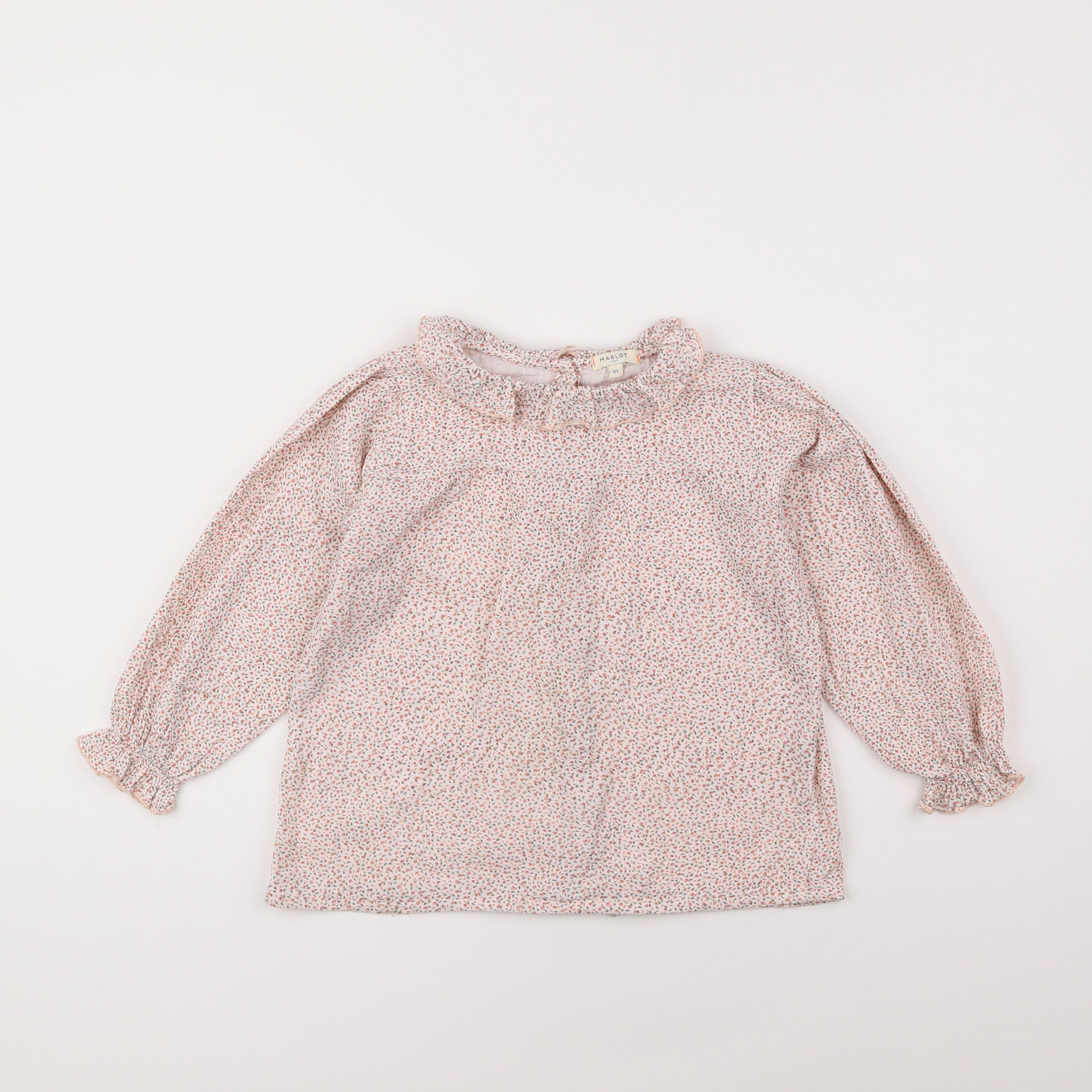 Marlot Paris - blouse rose - 6 ans