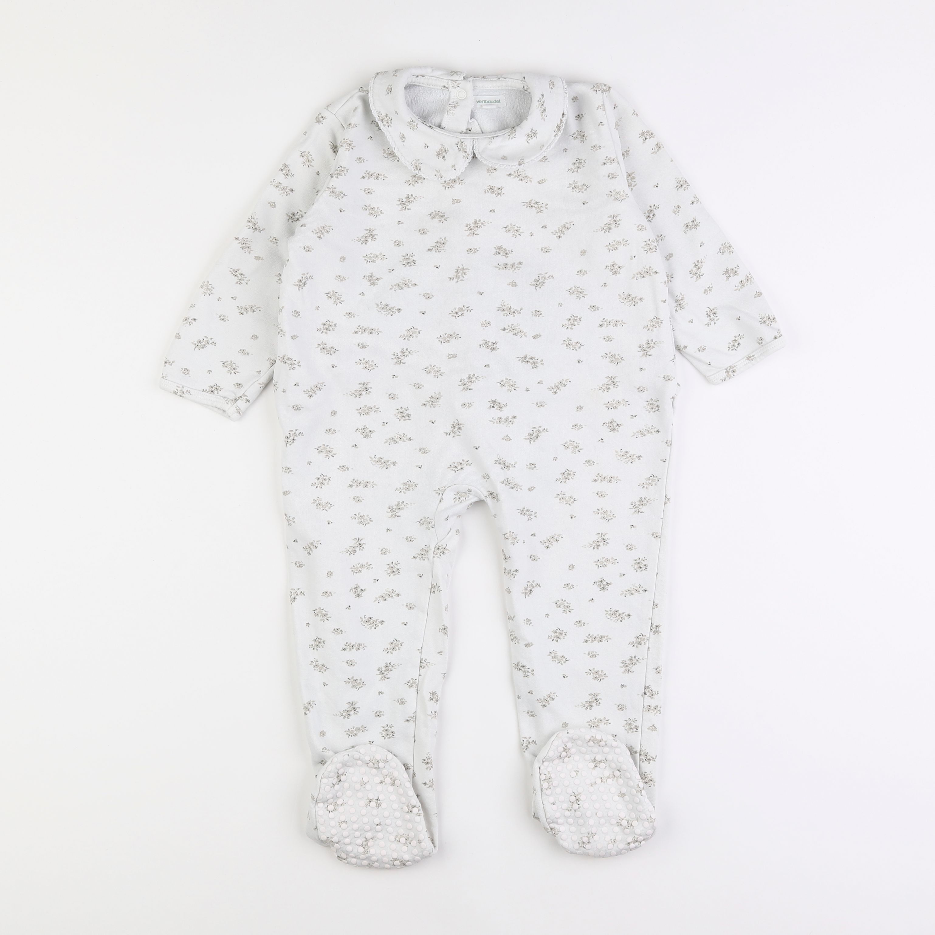 Vertbaudet - pyjama coton blanc - 3 ans