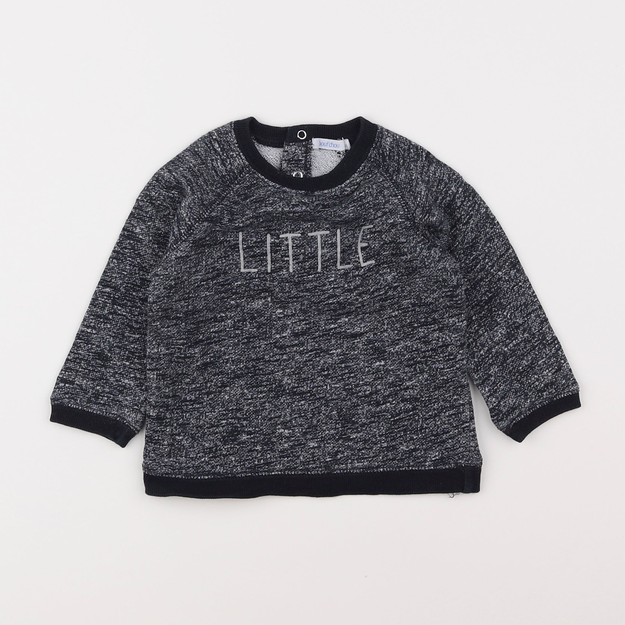 Boutchou - pull gris - 18 mois