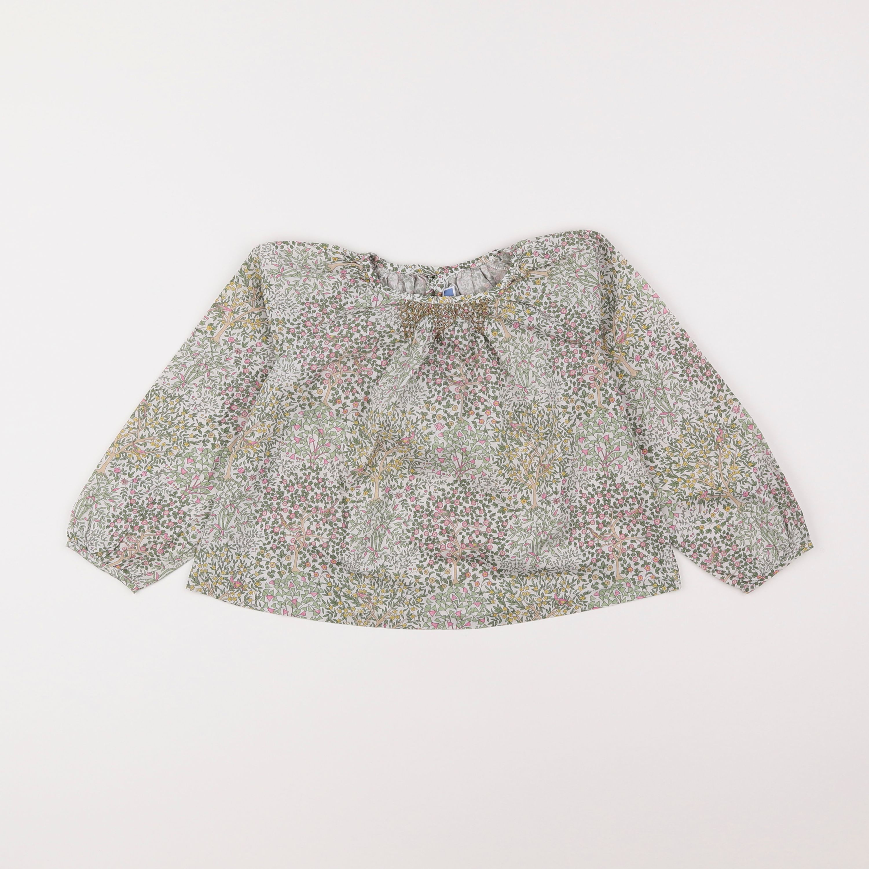 Jacadi - blouse liberty multicolore - 4 ans