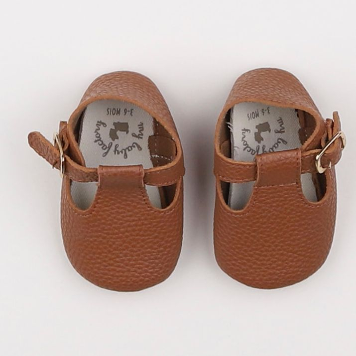 My Baby Factory - chaussons marron - pointure 15/16