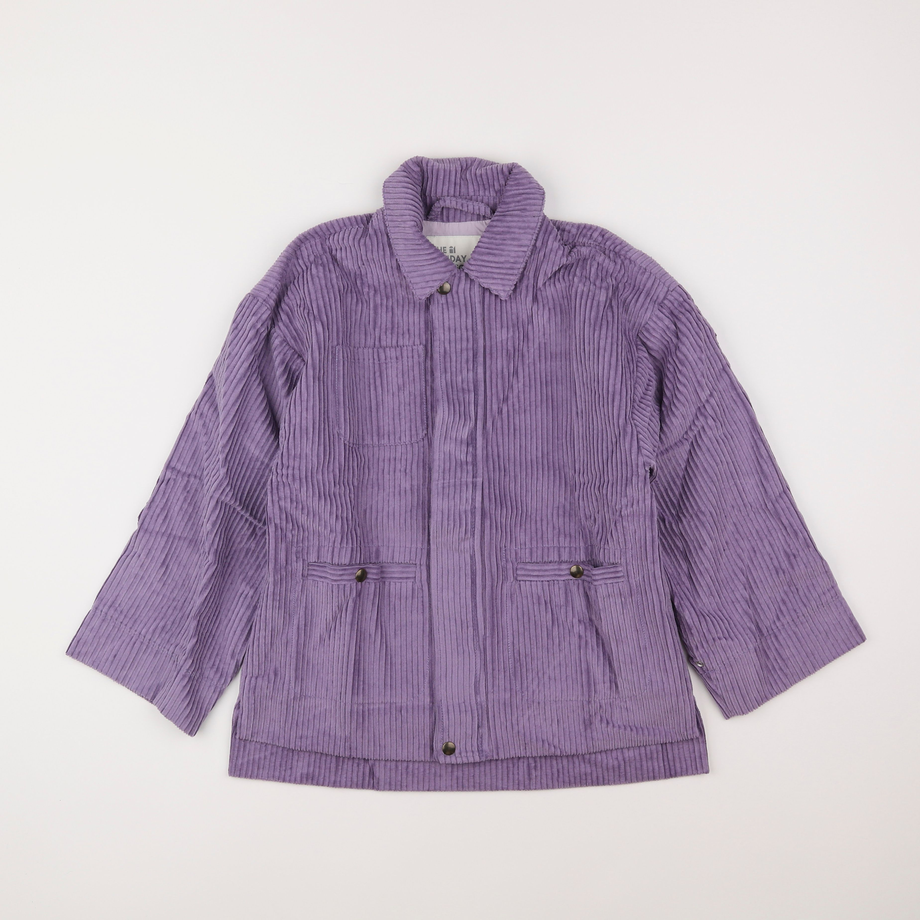 Bellerose - veste violet (état neuf) - 8/9 ans