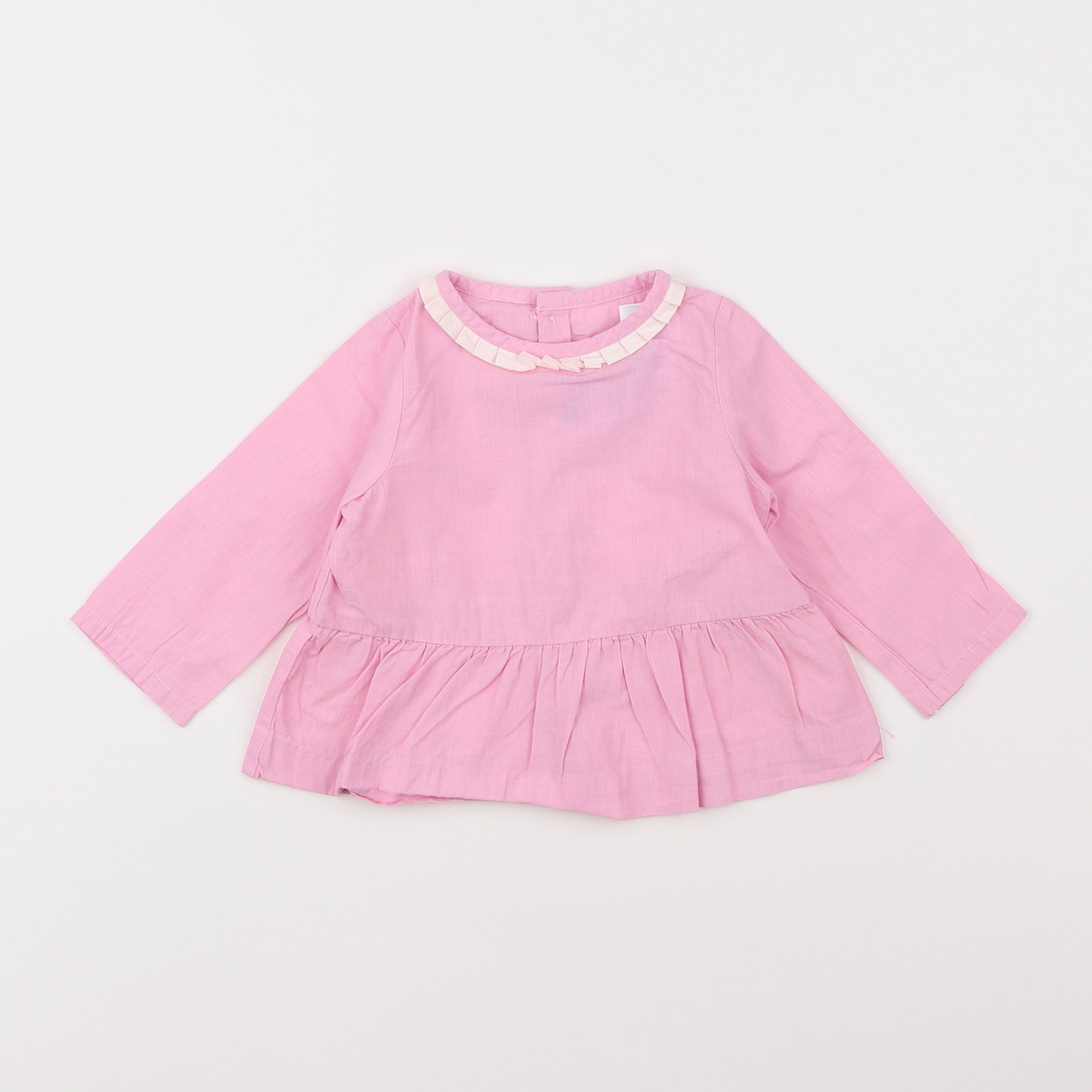 Jacadi - blouse rose - 6 mois