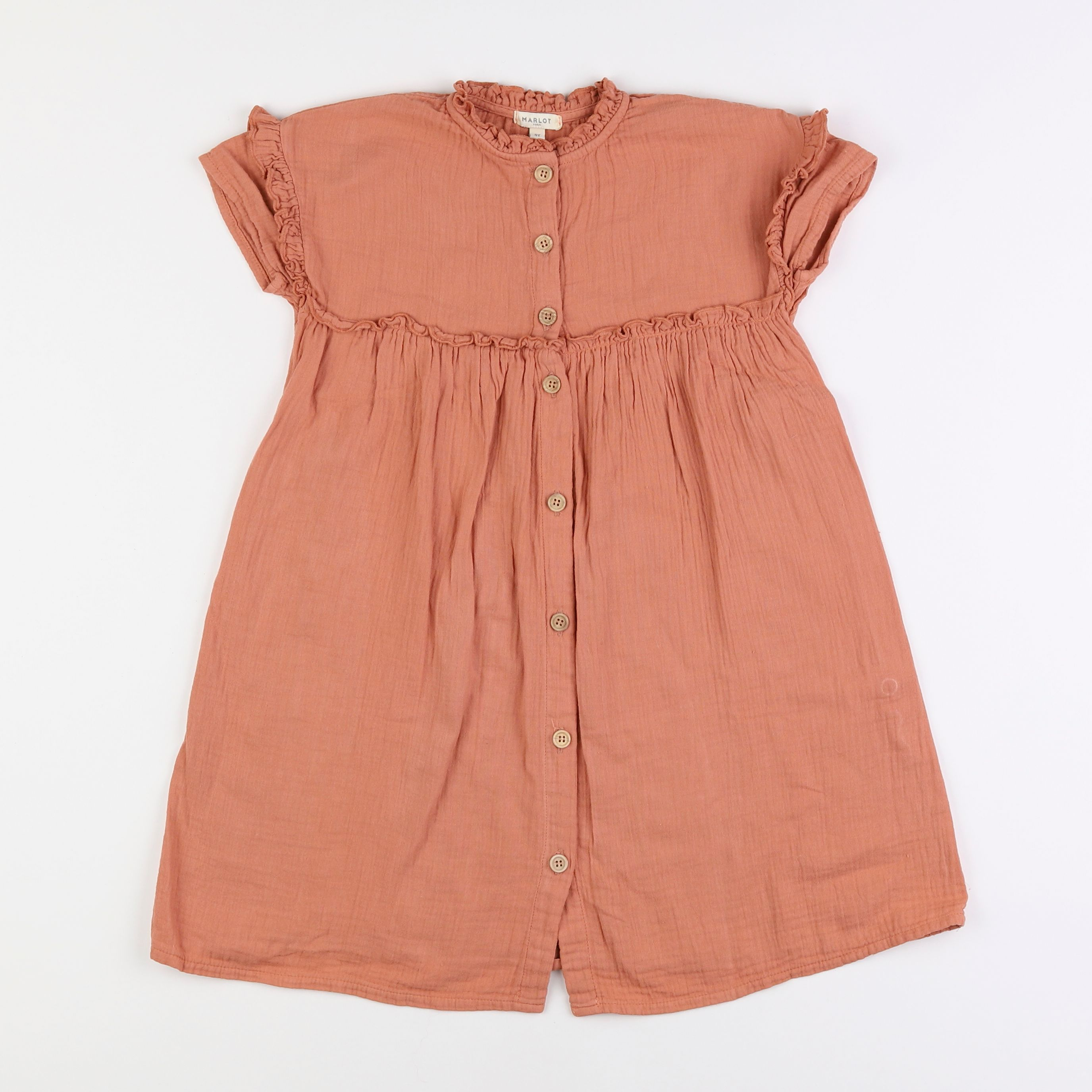 Marlot Paris - robe rose - 4 ans