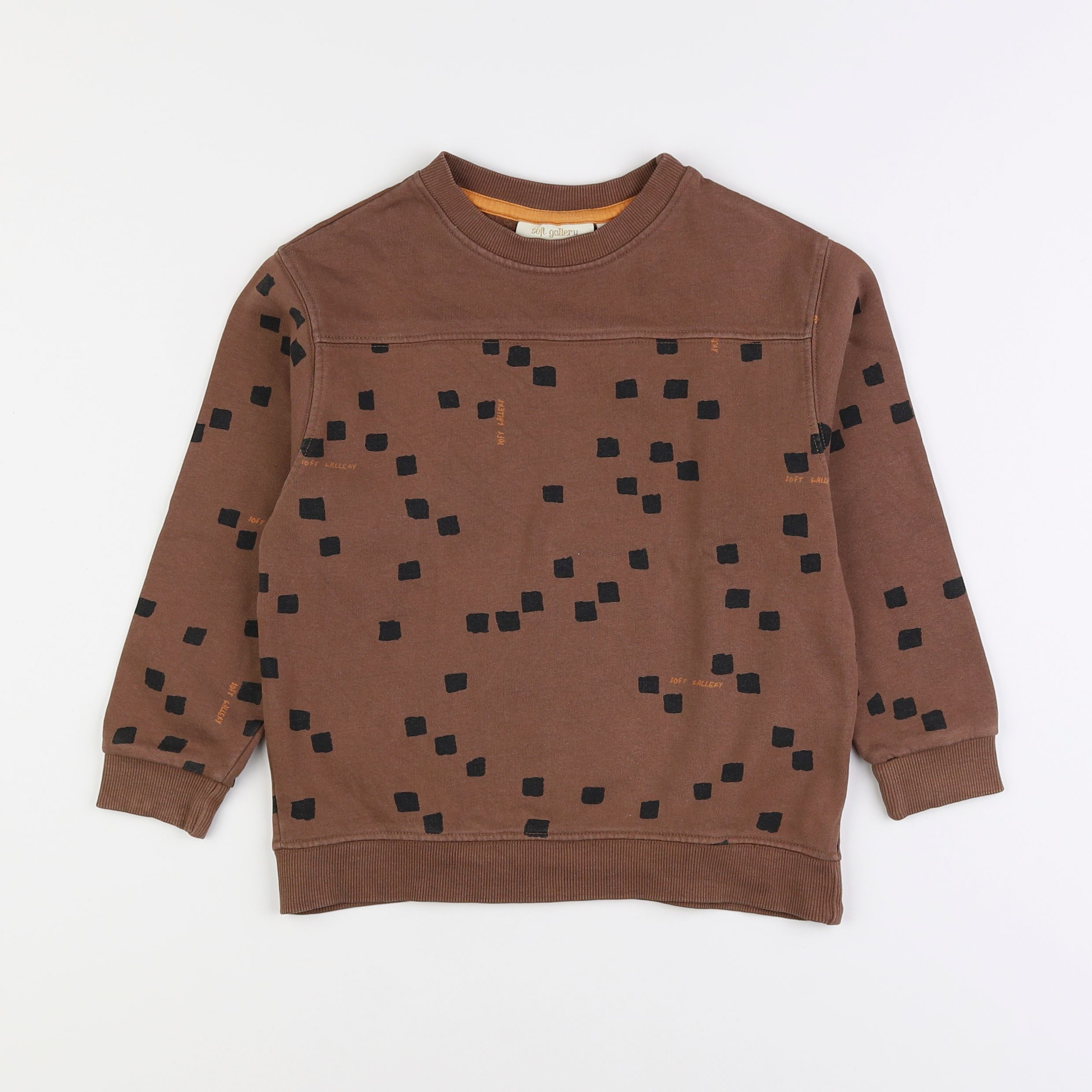 Soft Gallery - sweat marron - 6 ans