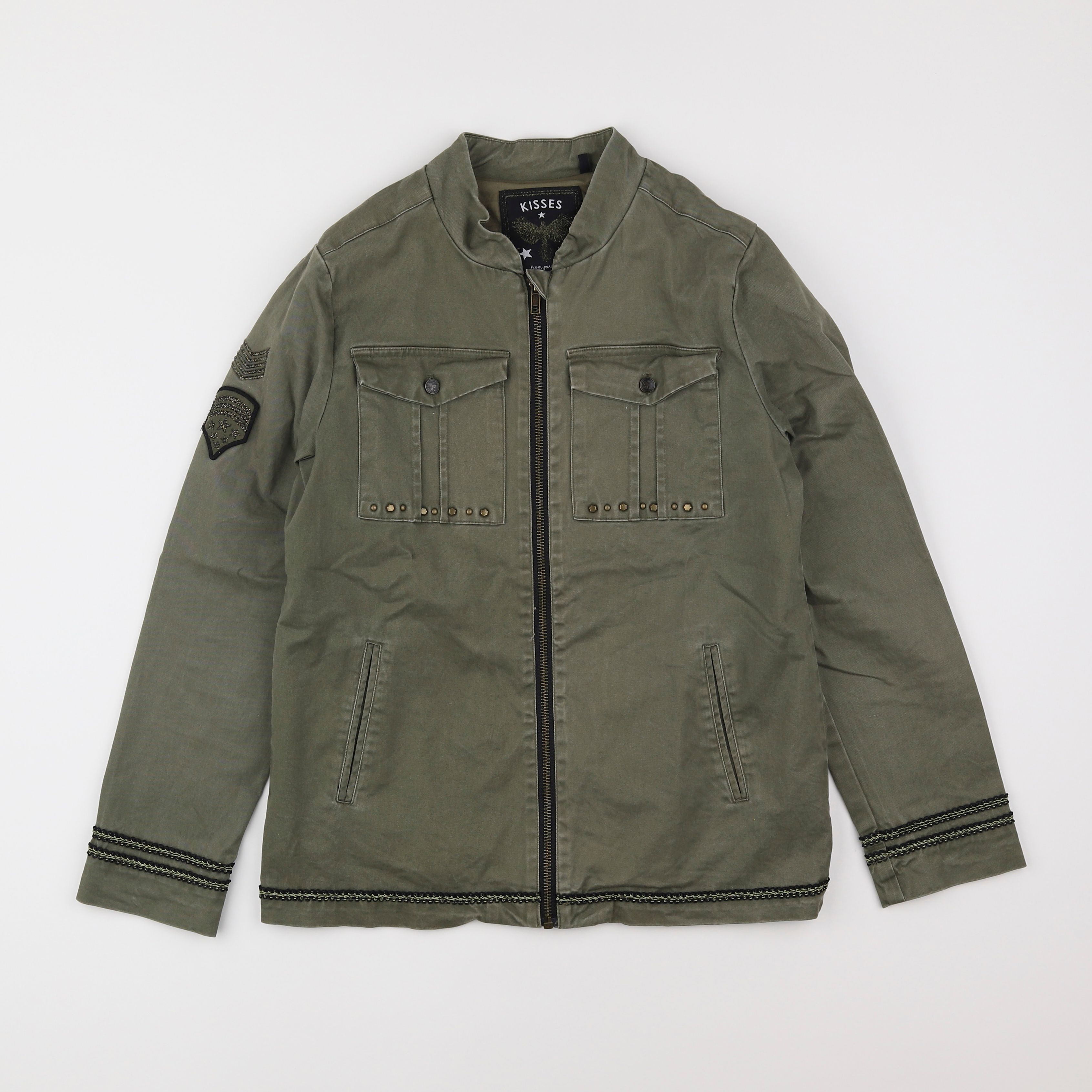 IKKS - veste vert - 12 ans