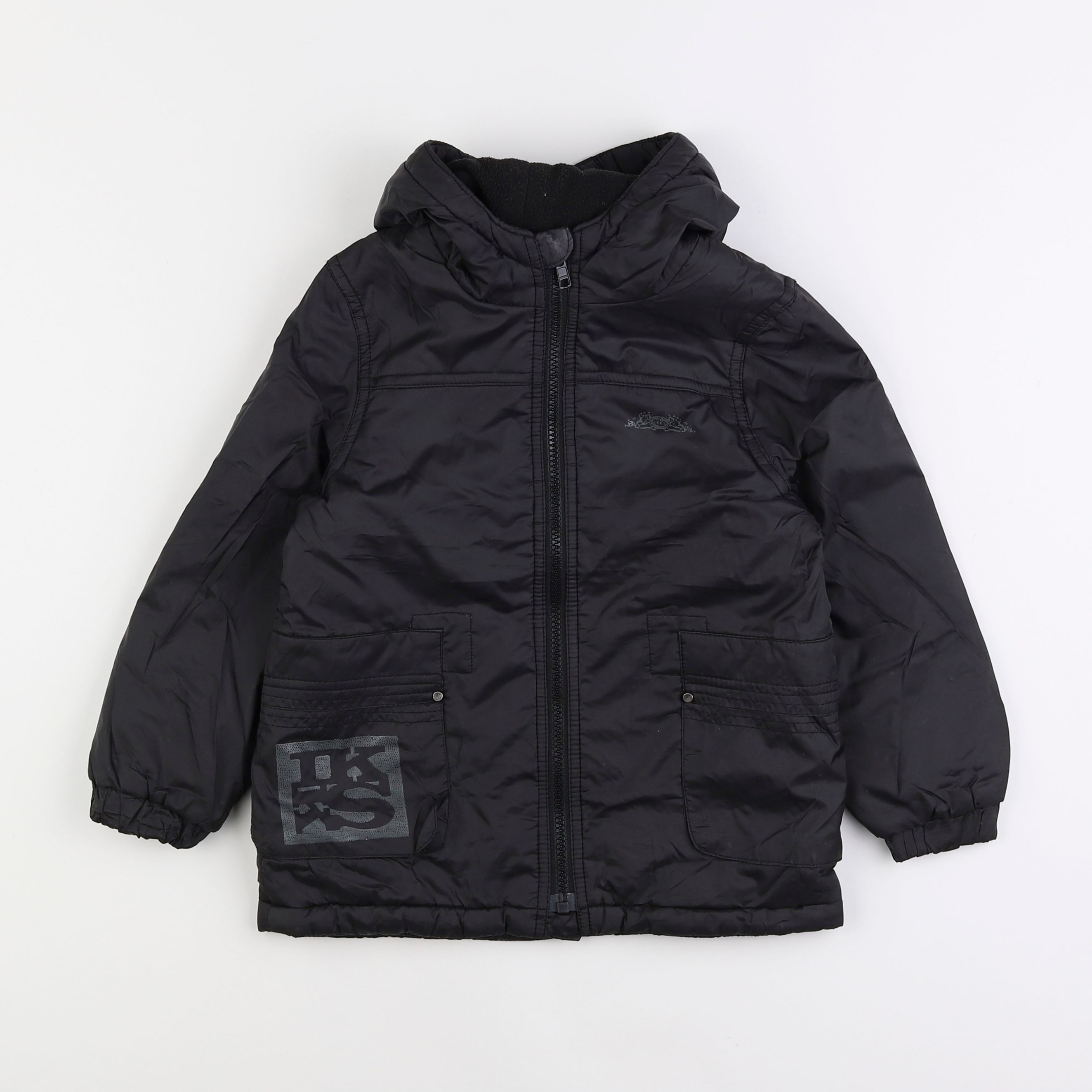 IKKS - imperméable noir - 4 ans