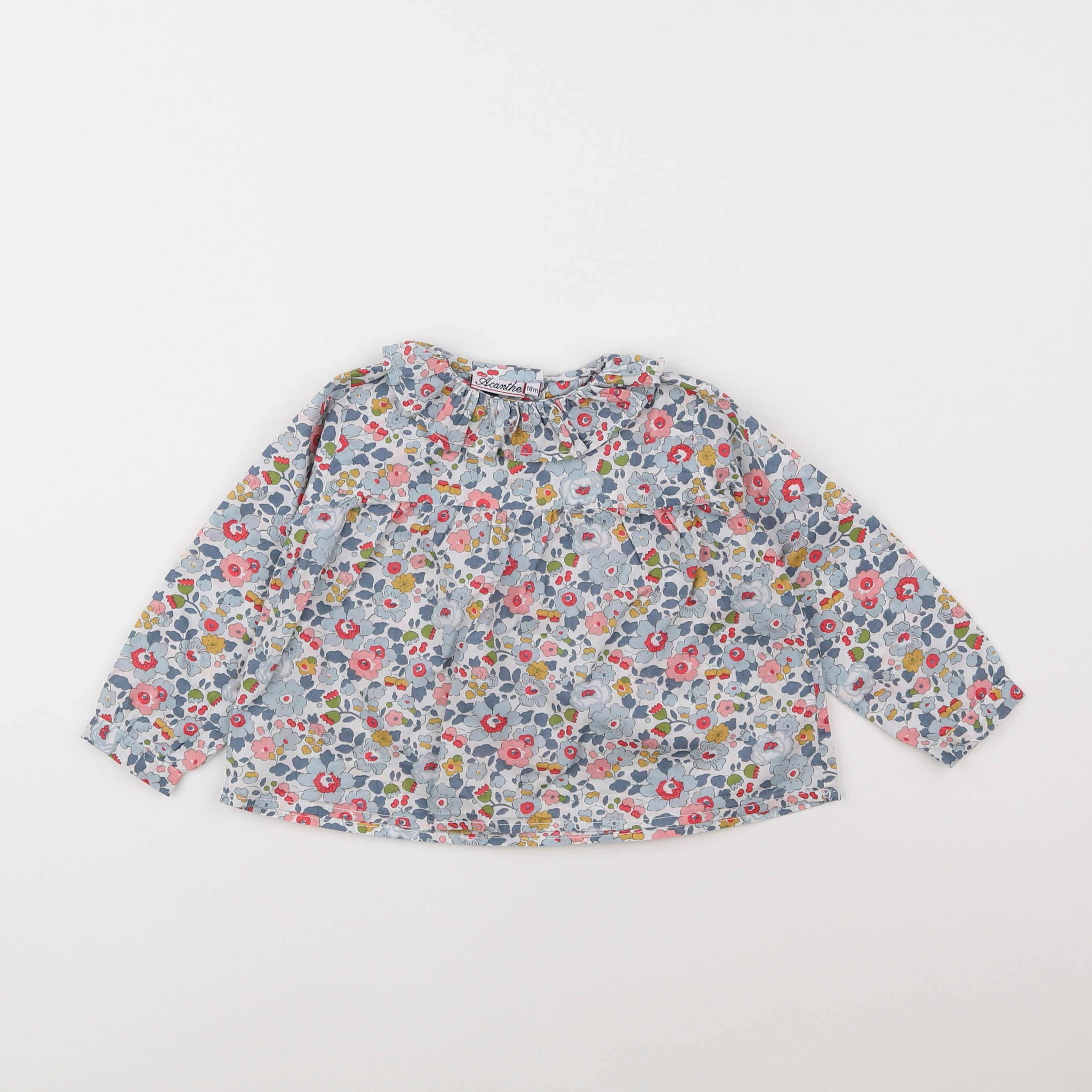 Acanthe - blouse multicolore - 18 mois