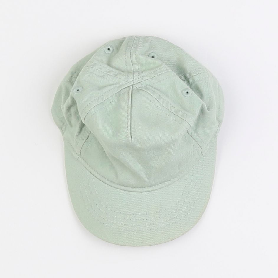 H&M - casquette vert - 3/6 mois