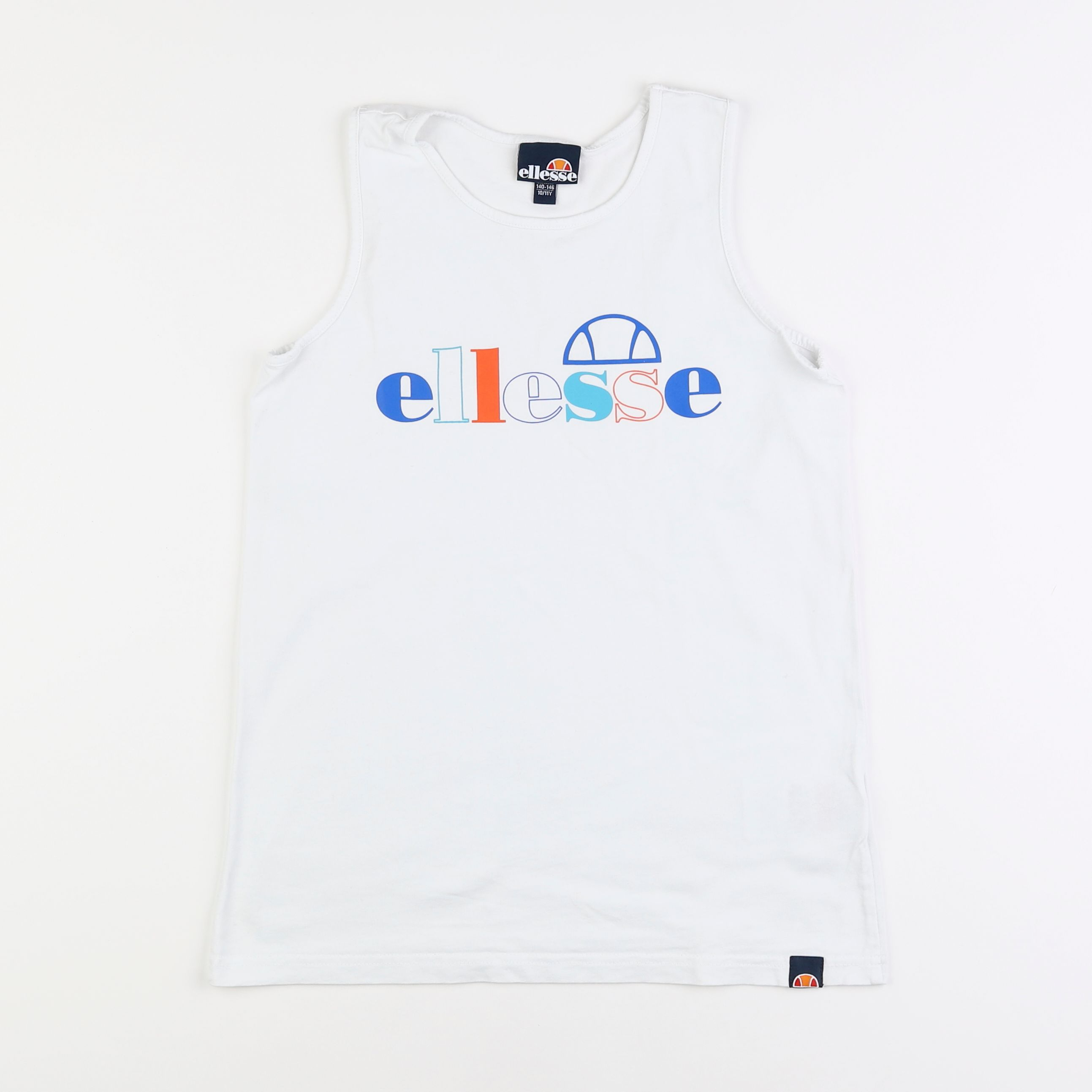 Ellesse - débardeur blanc - 10/11 ans