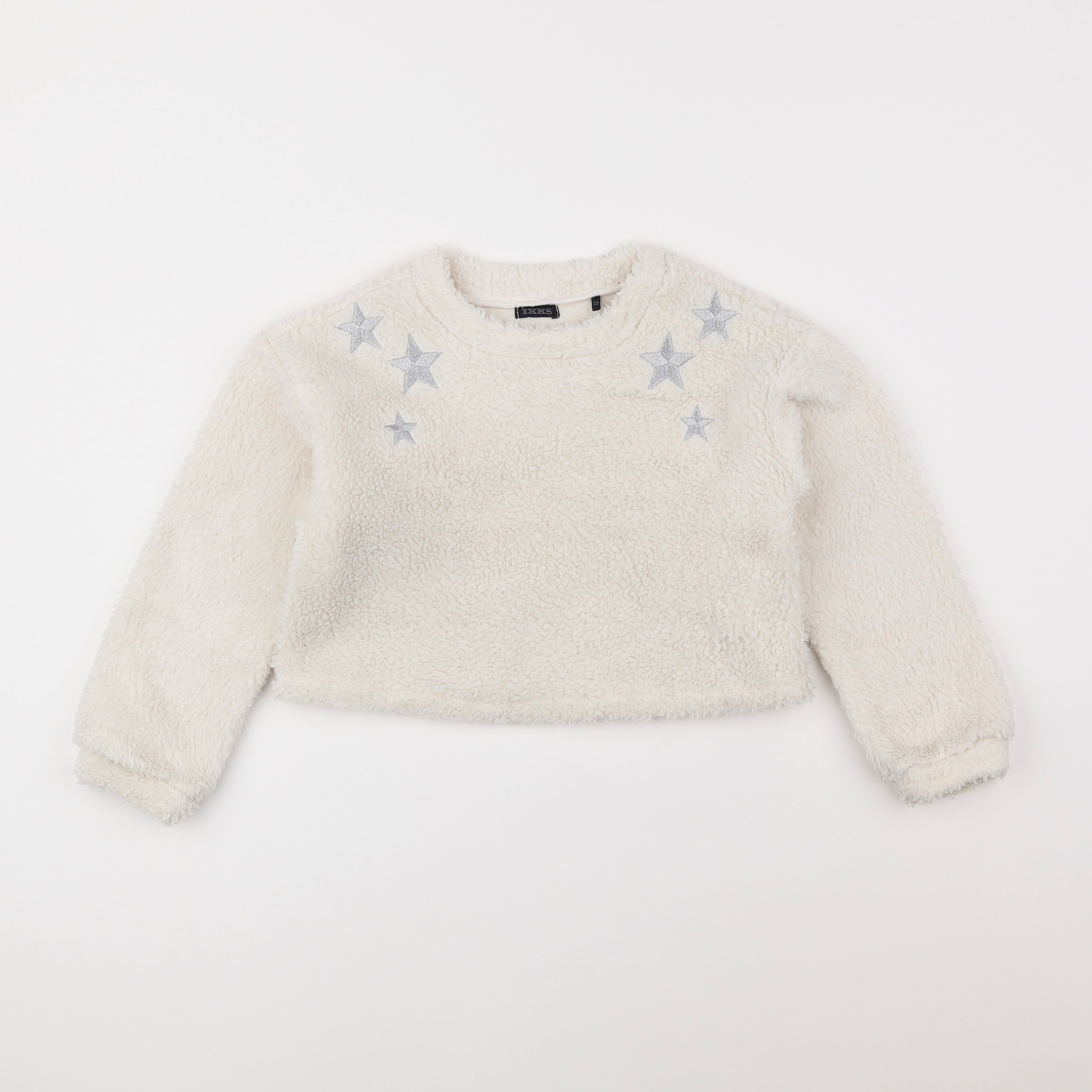 IKKS - sweat beige - 6 ans