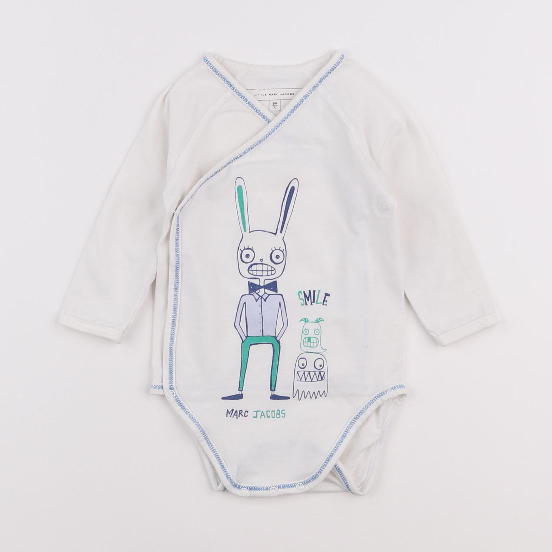 Little marc jacobs - body blanc - 9 mois