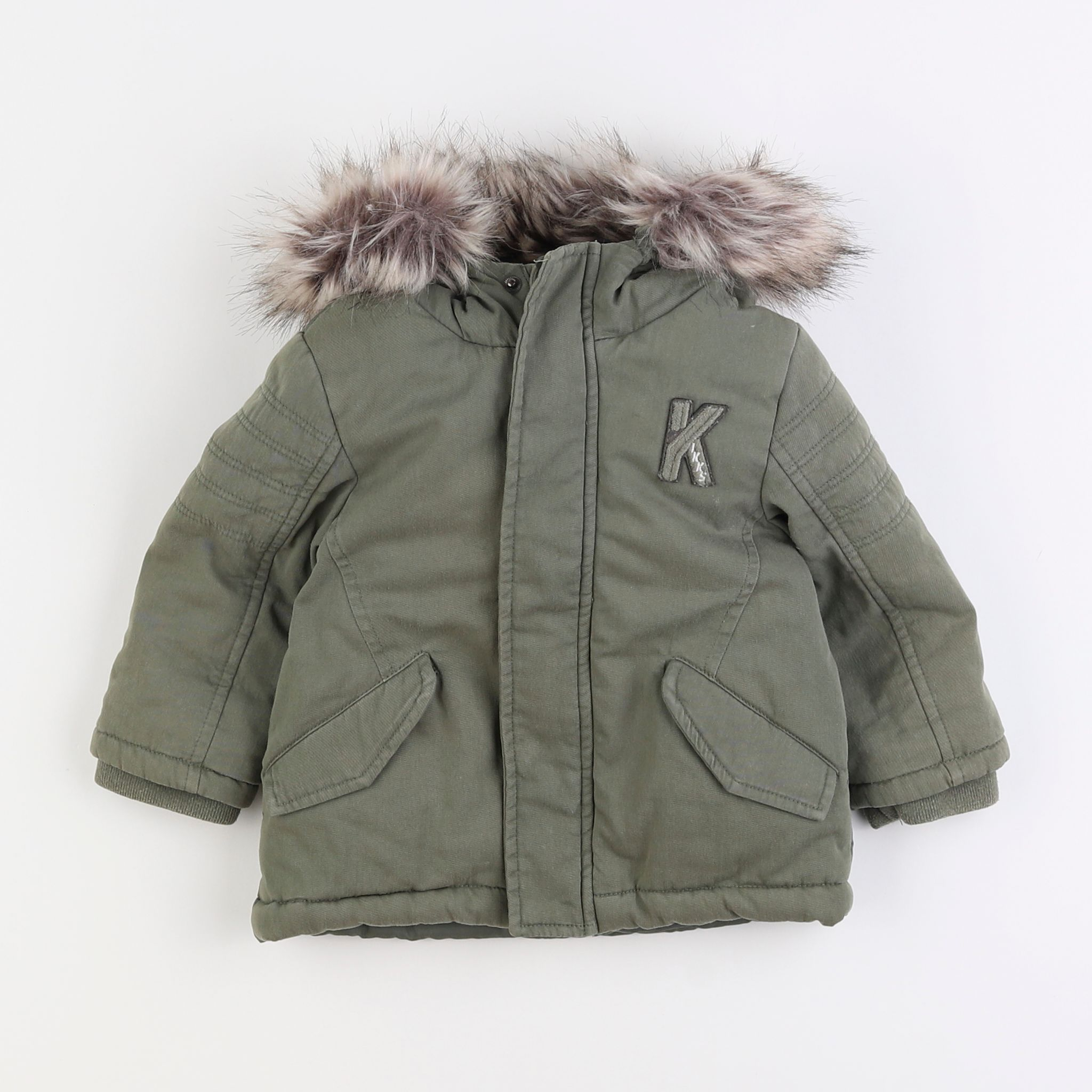 IKKS - parka vert - 12 mois