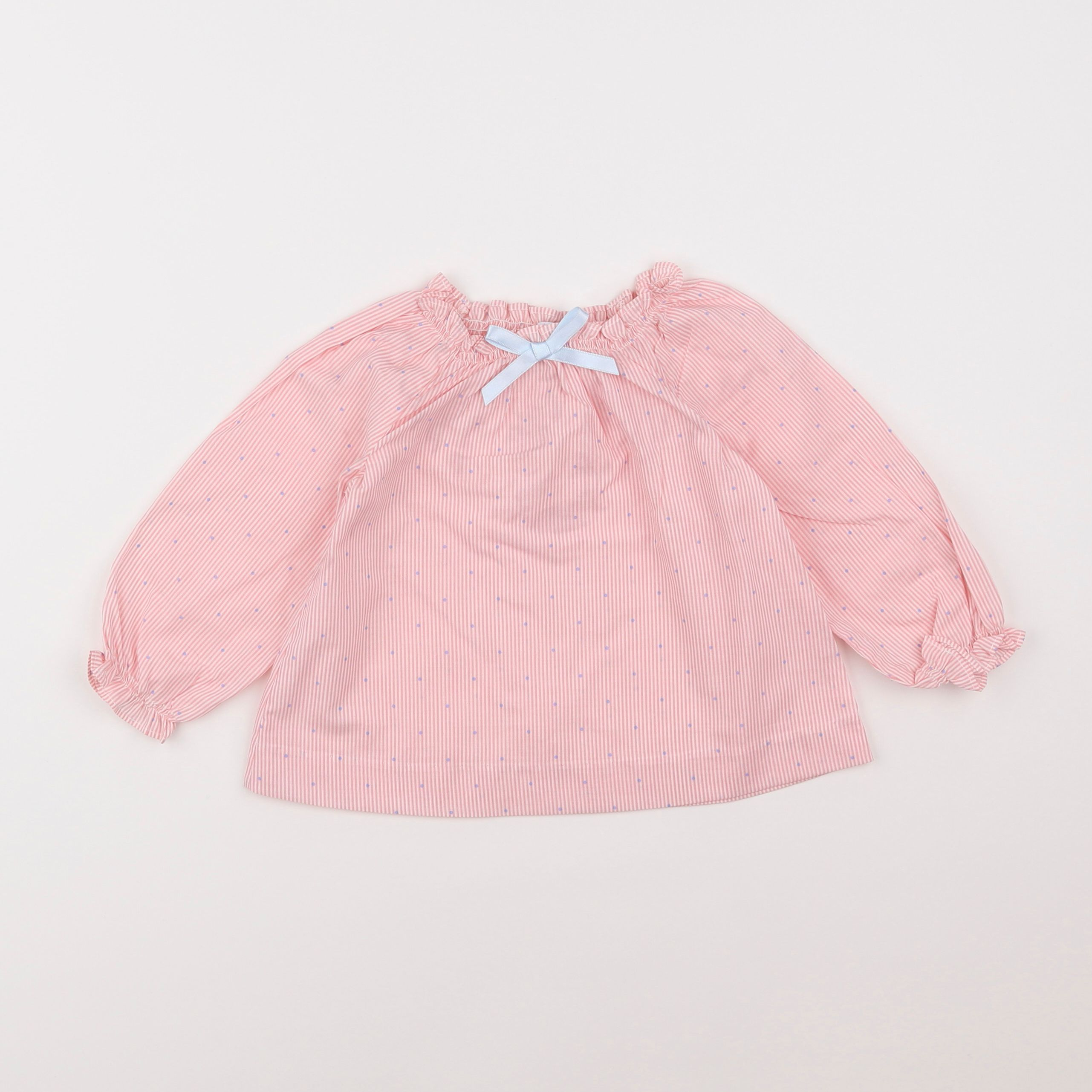 Jacadi - blouse rose - 12 mois