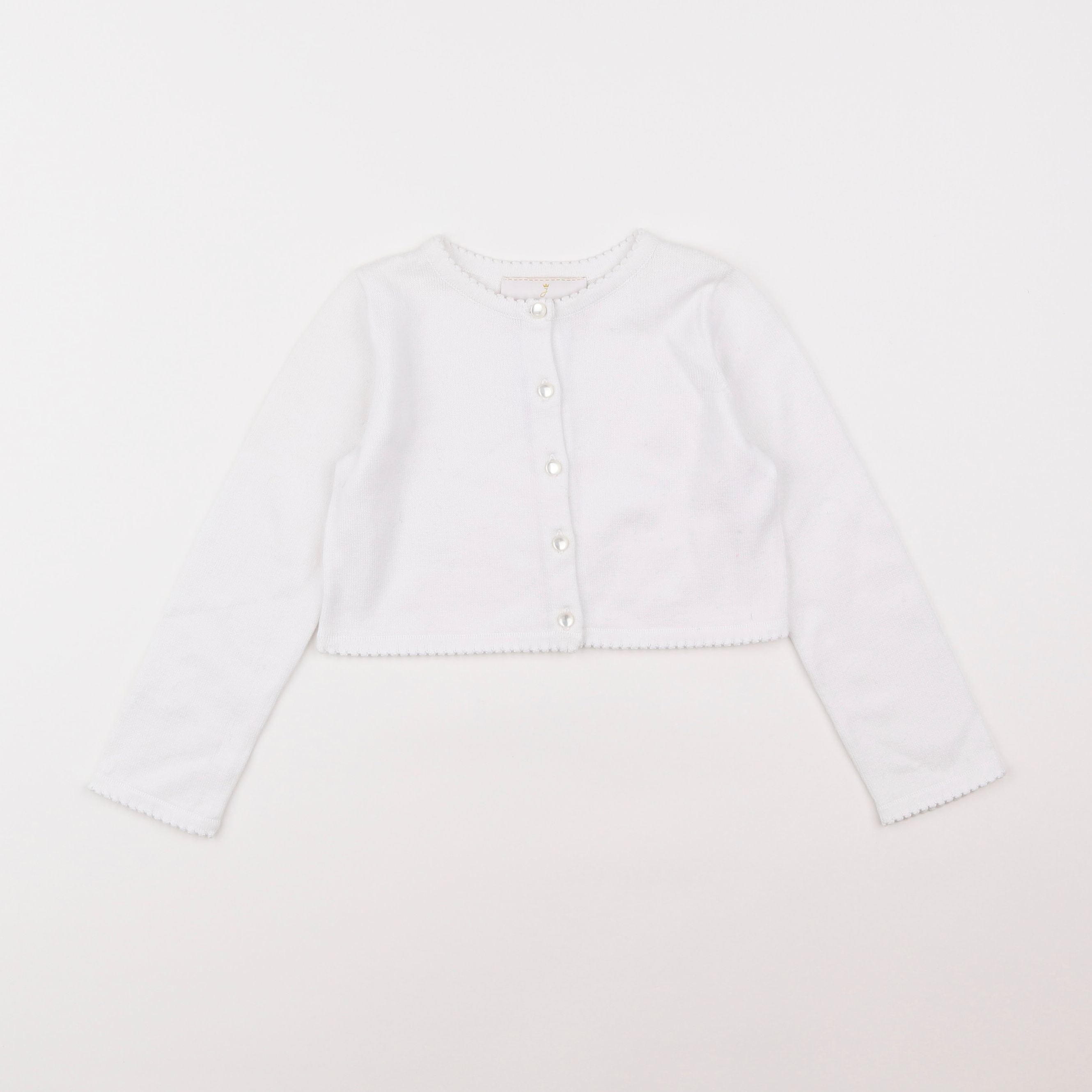 Jacadi - gilet blanc - 3 ans