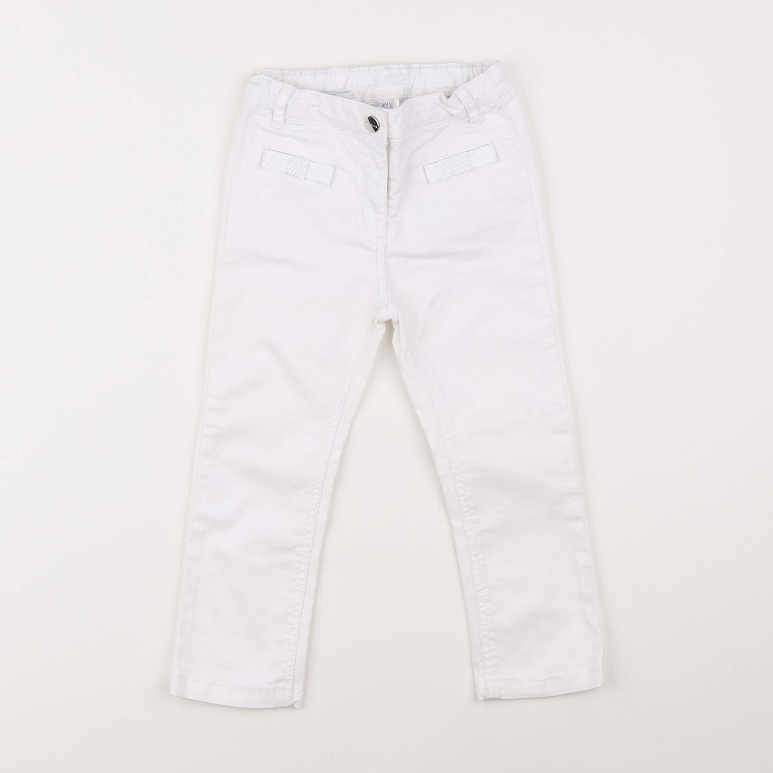 Jacadi - pantalon blanc - 3 ans