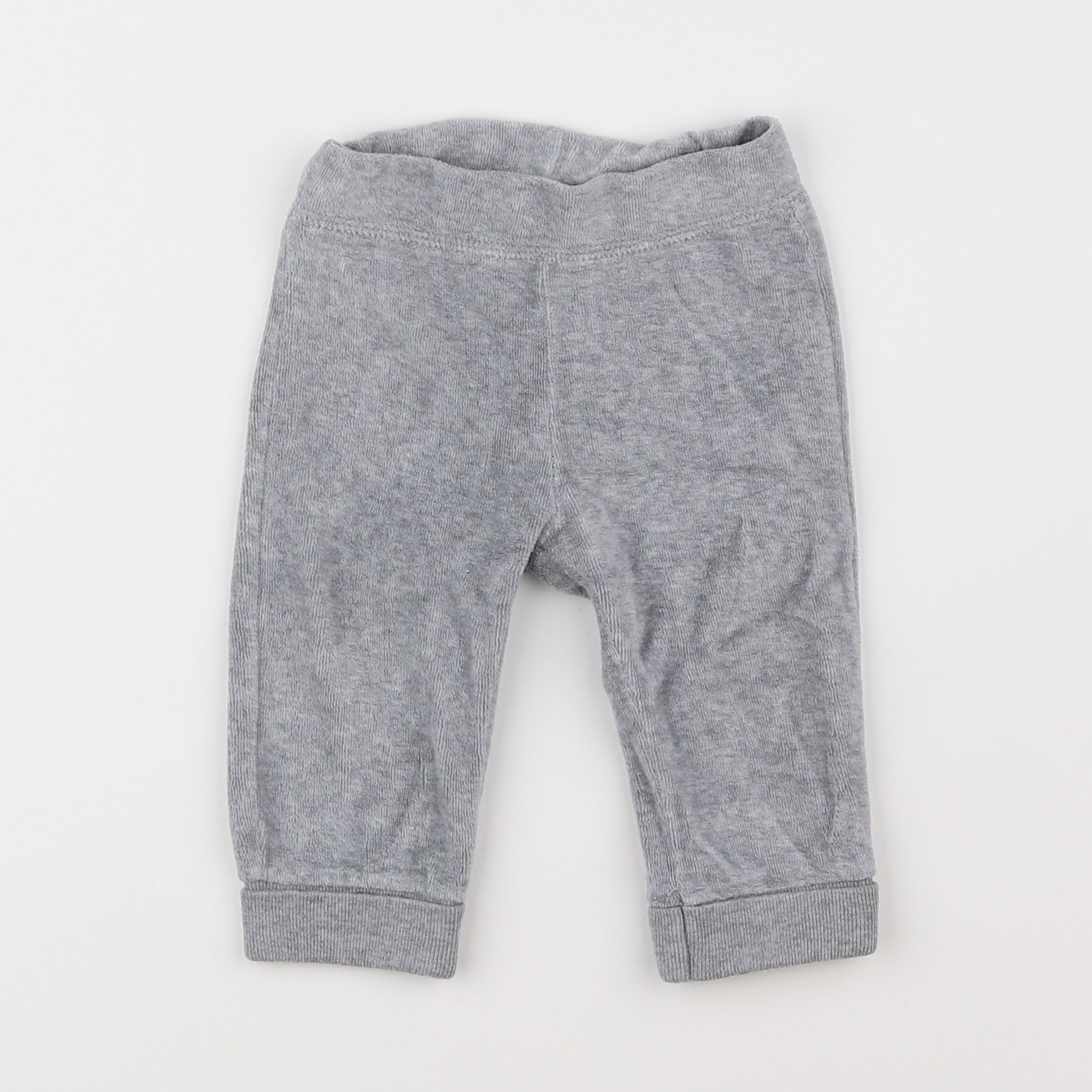 Benetton - pantalon gris - 3/6 mois