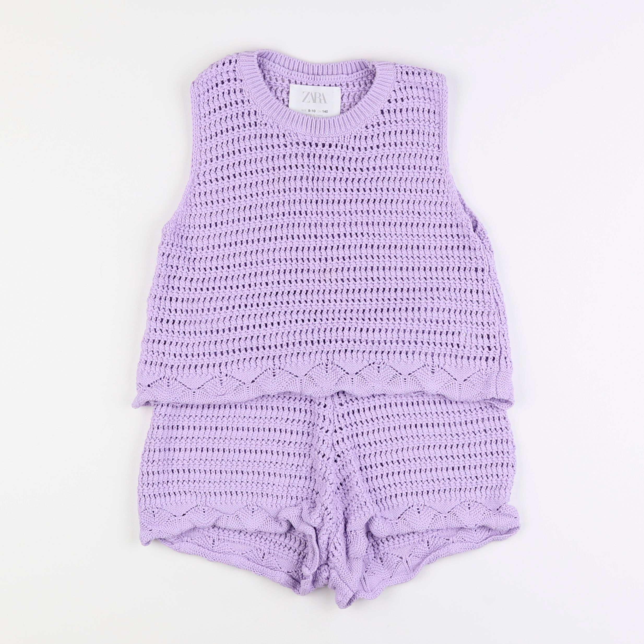 Zara - ensemble violet - 9/10 ans