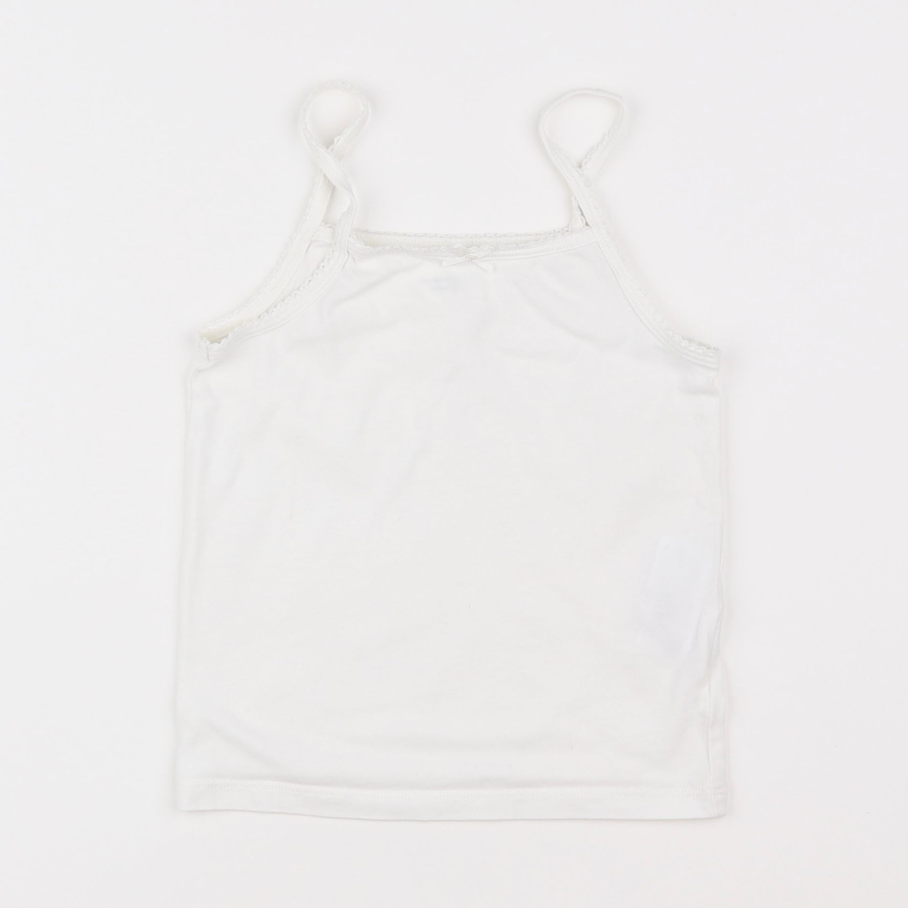 Vertbaudet - maillot de corps blanc - 6 ans