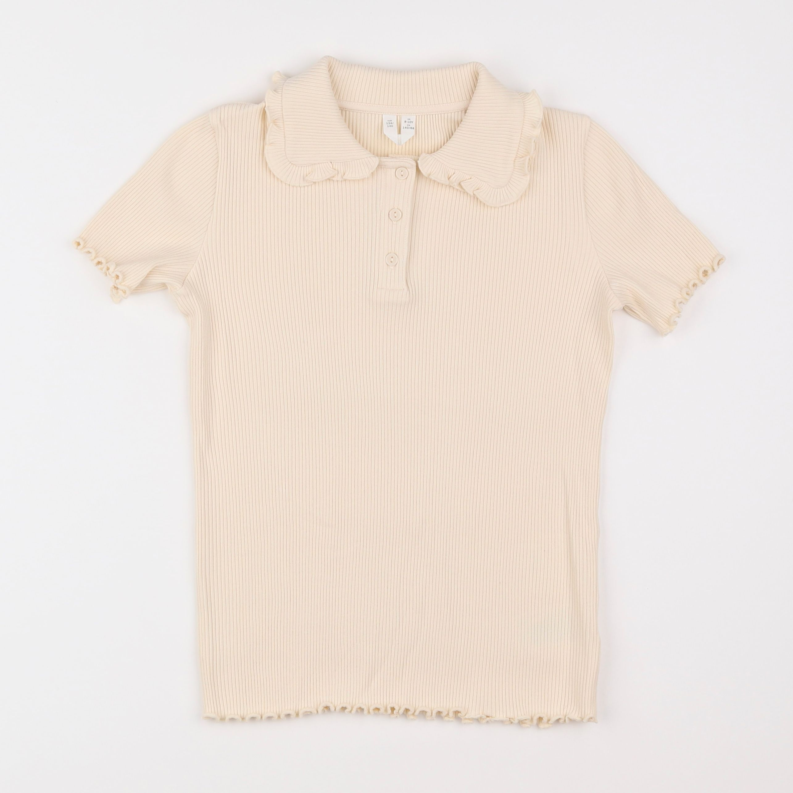 Arket - tee-shirt beige - 8/10 ans