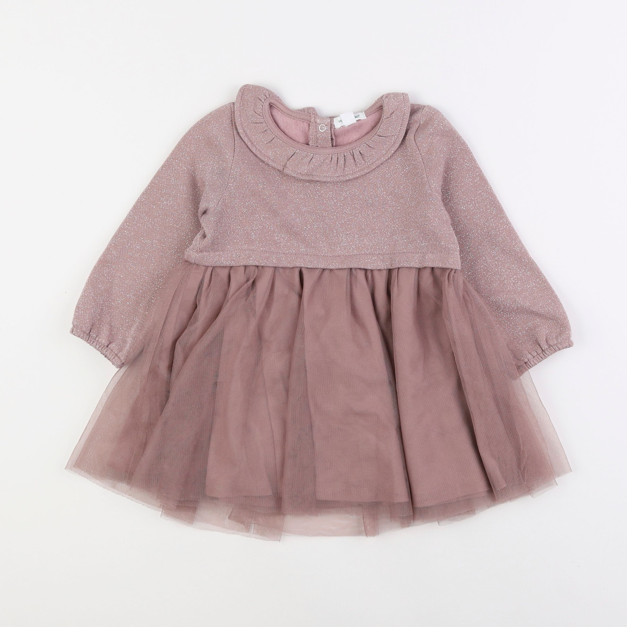 Vertbaudet - robe rose - 2 ans