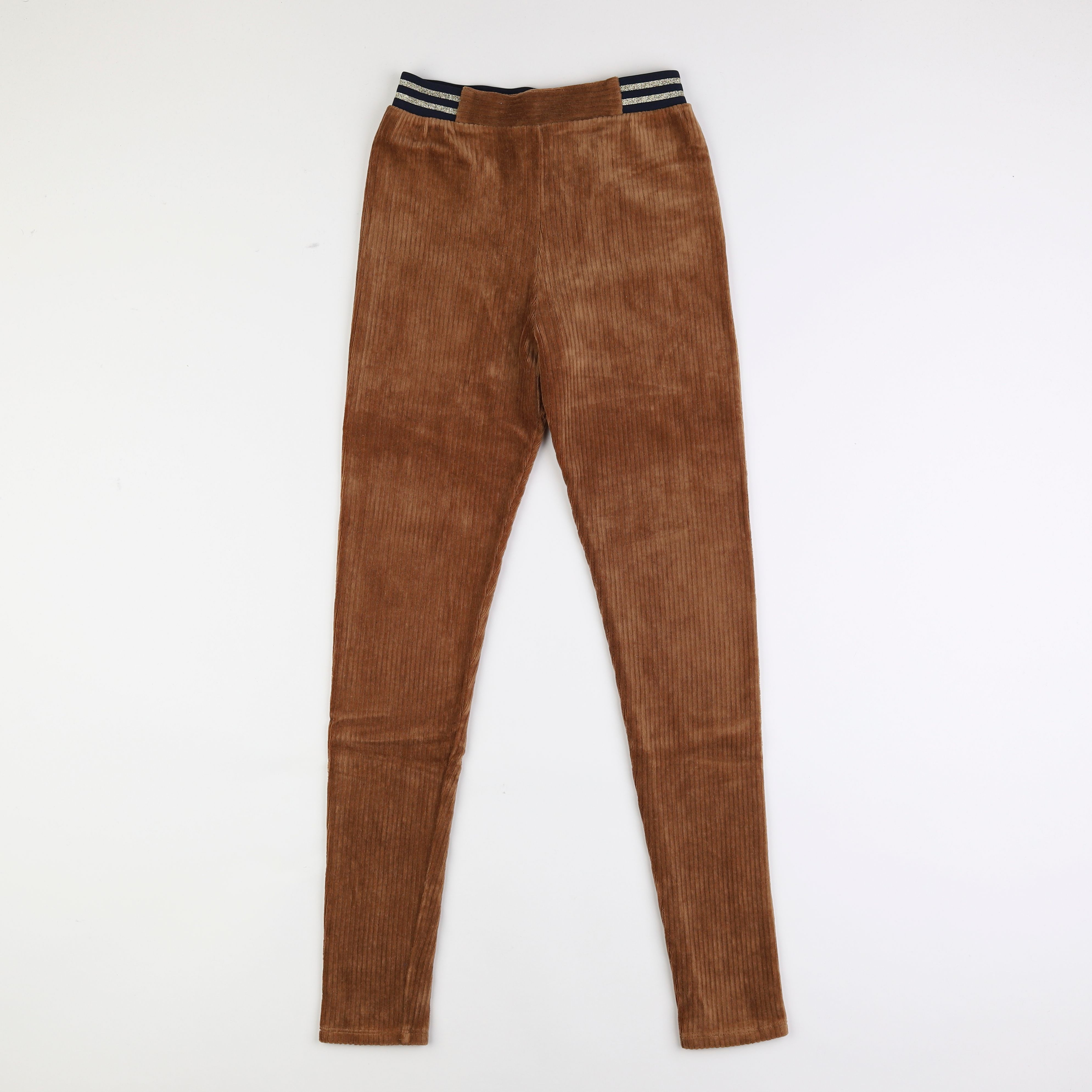 Vertbaudet - legging marron - 14 ans