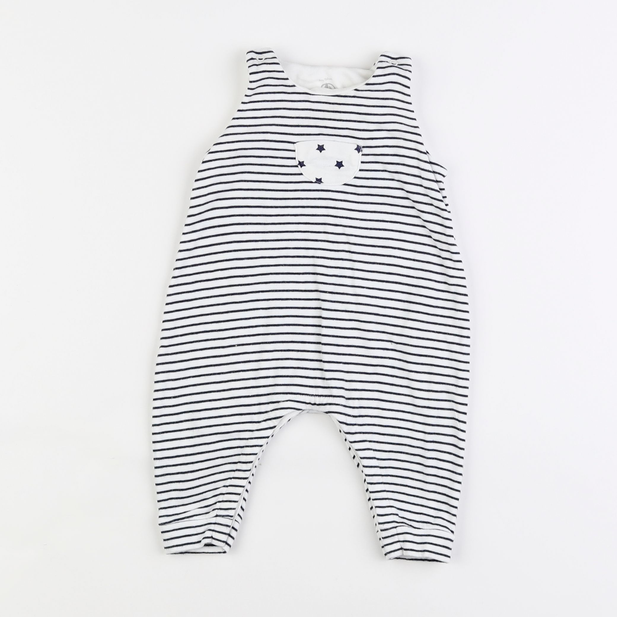 Petit Bateau - combinaison blanc - 3 mois