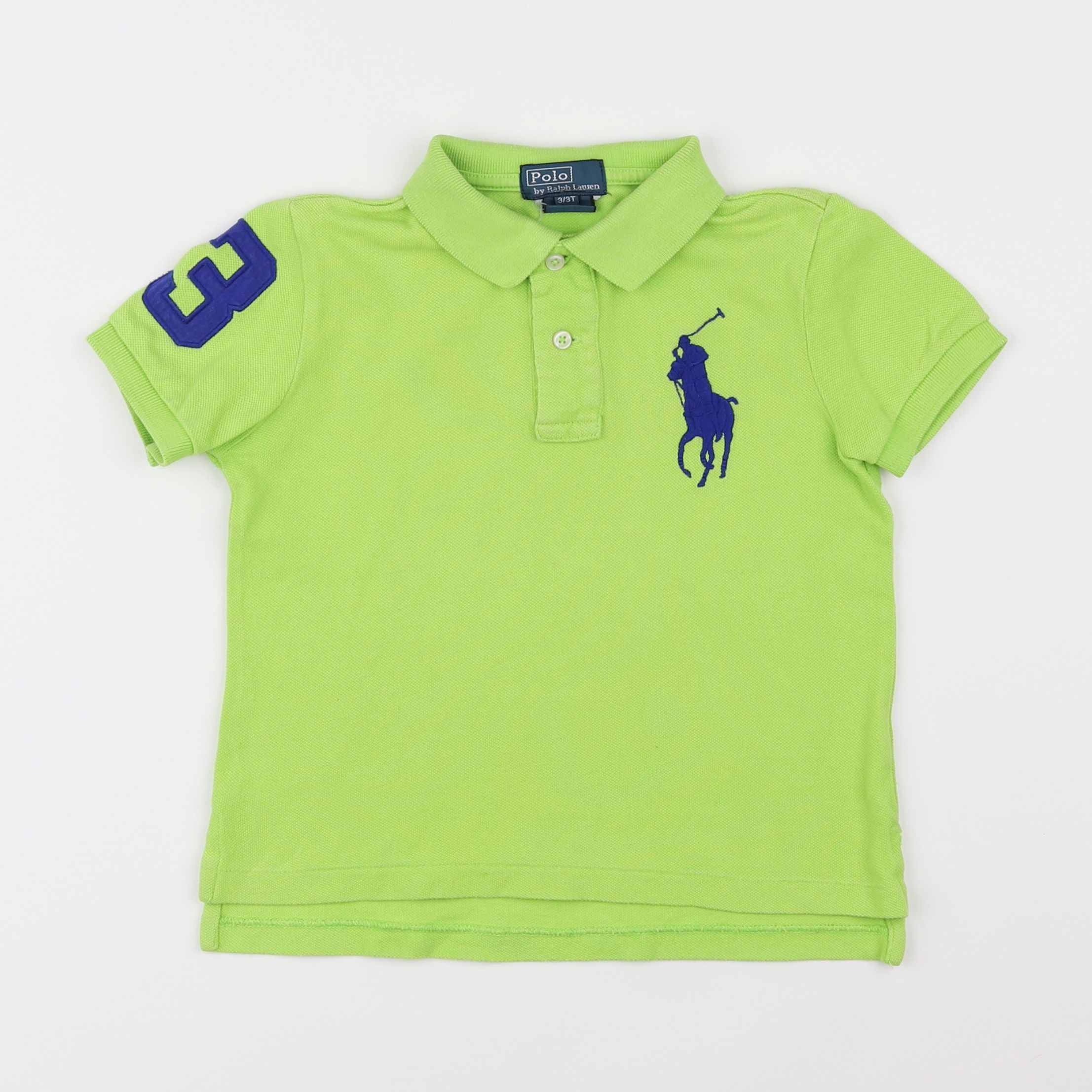 Ralph Lauren - polo vert - 3 ans