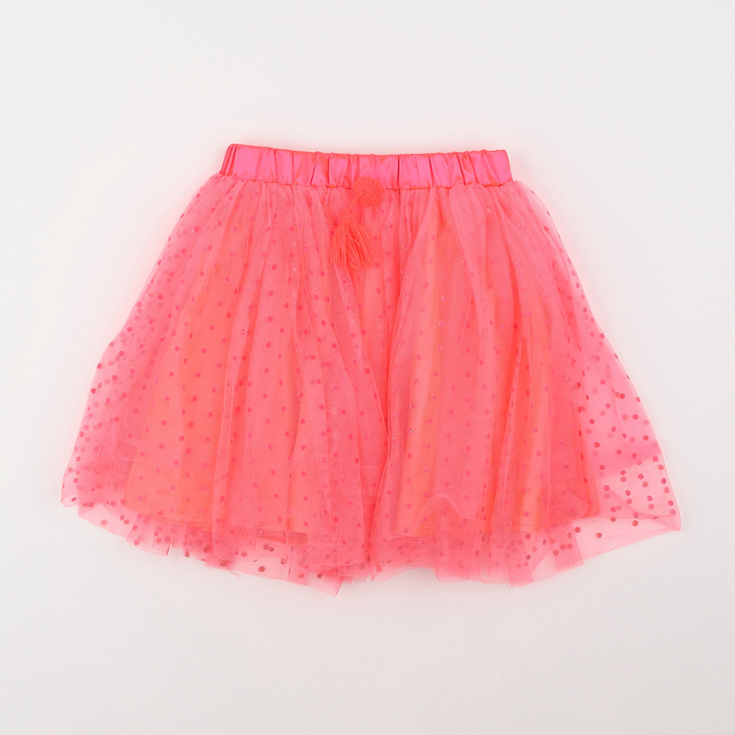 Billie Blush - jupe rose fluo - 8 ans